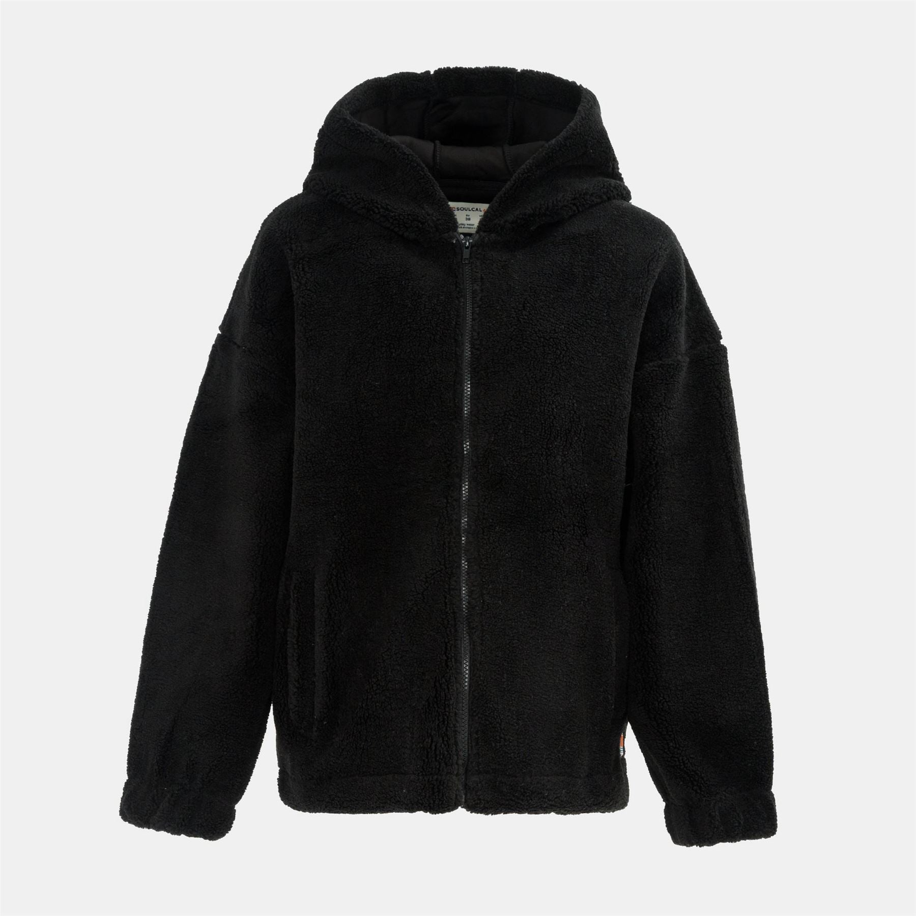 SoulCal Cal Sherpa Hooded Jacket Ladies