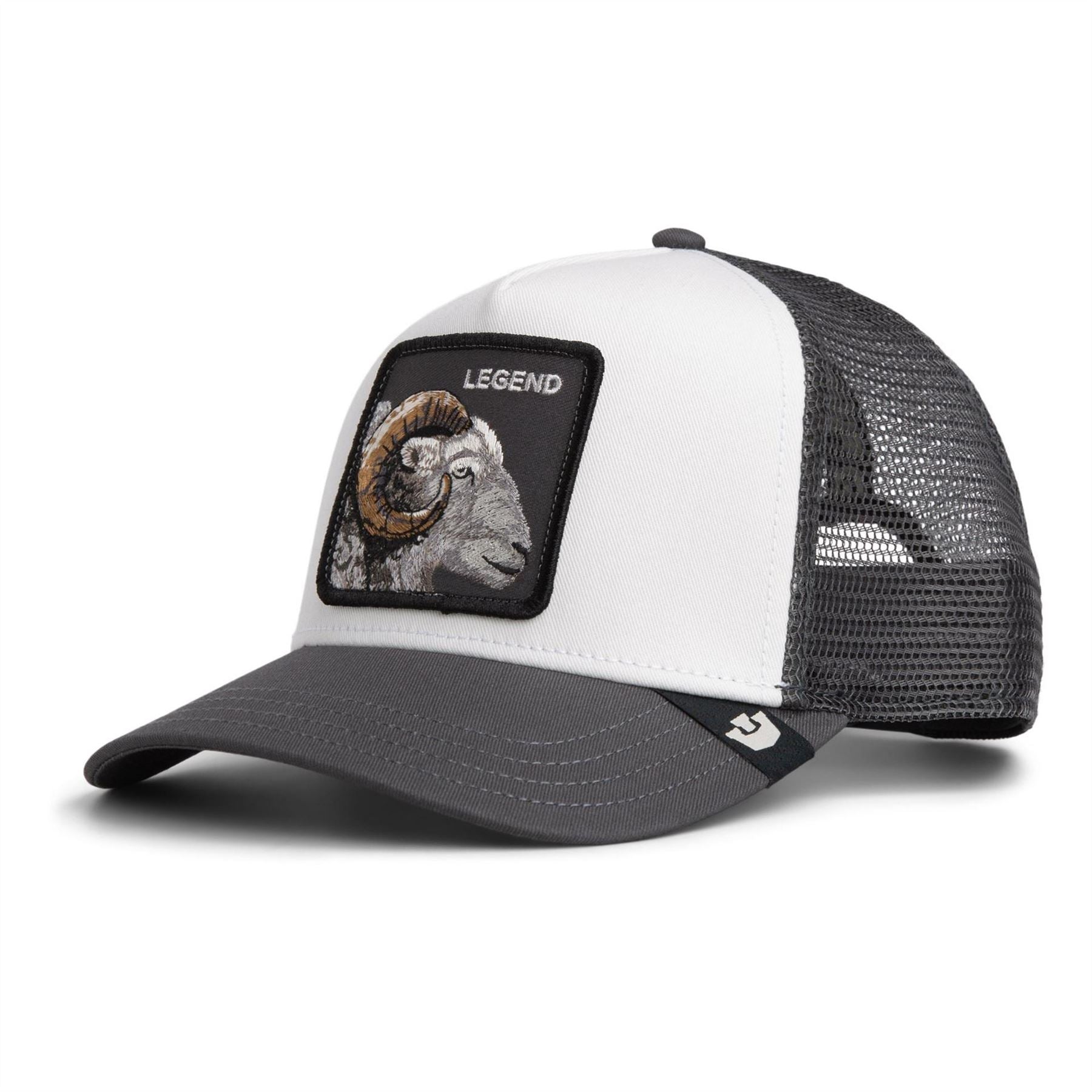 Goorin Bros Adjustable Trucker Cap with Pre-Curved Brim