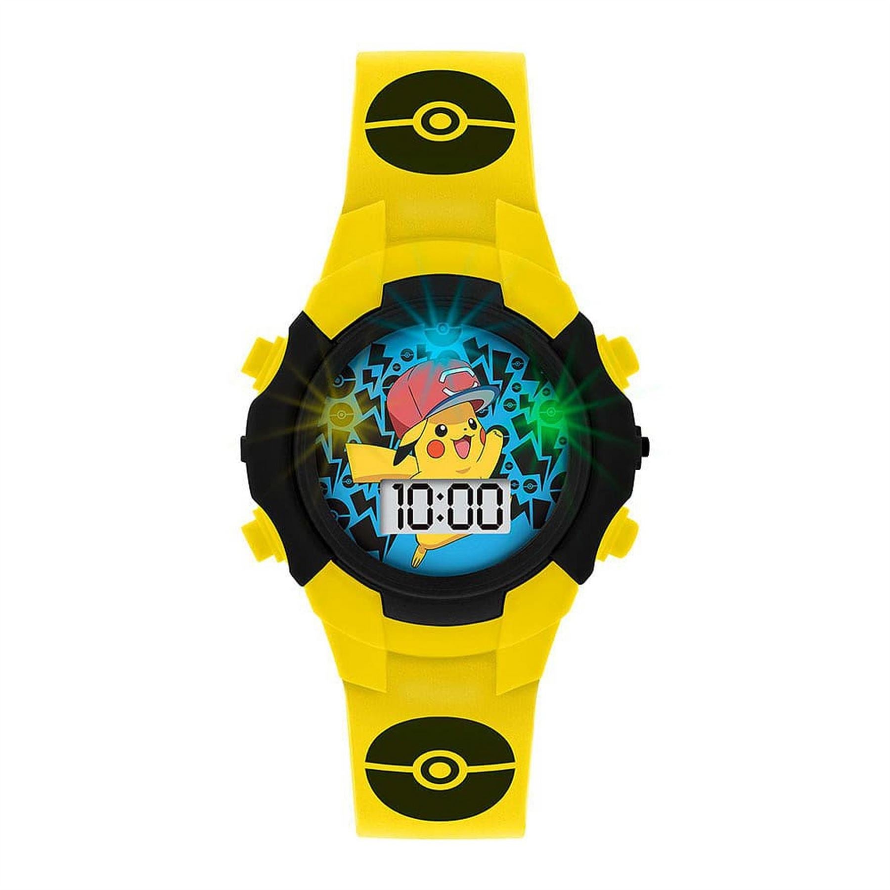 Accutime Flashing Watch   Yellow