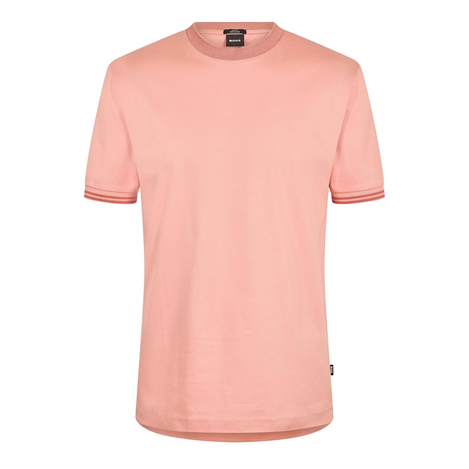 Boss Black Tessler Short Sleeve Cotton T-Shirt   Regular Fit