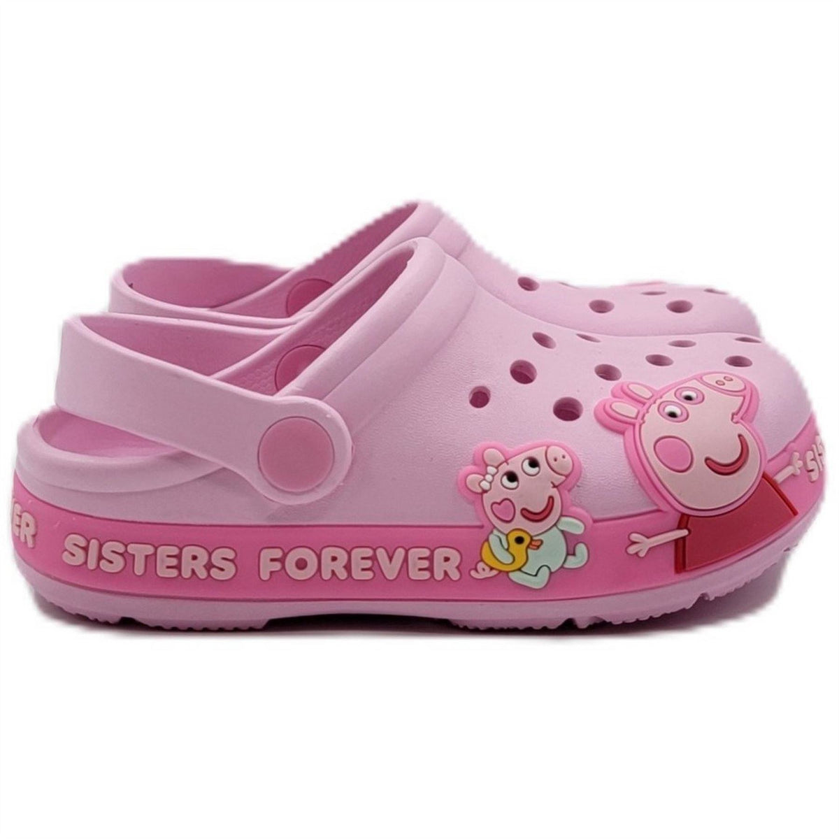 Character Cartoon Print Closed-Toe Clogs