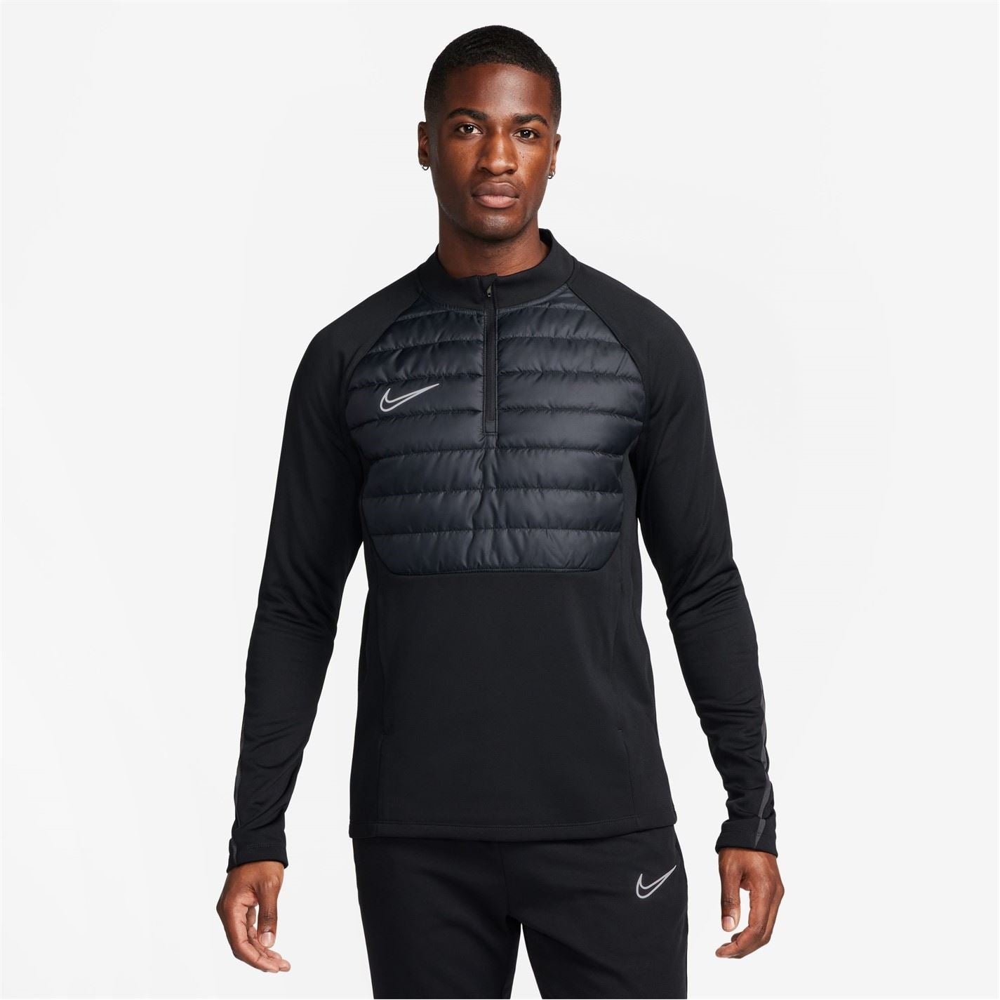 Nike Zip Neck Raglan Sleeve Drill Top