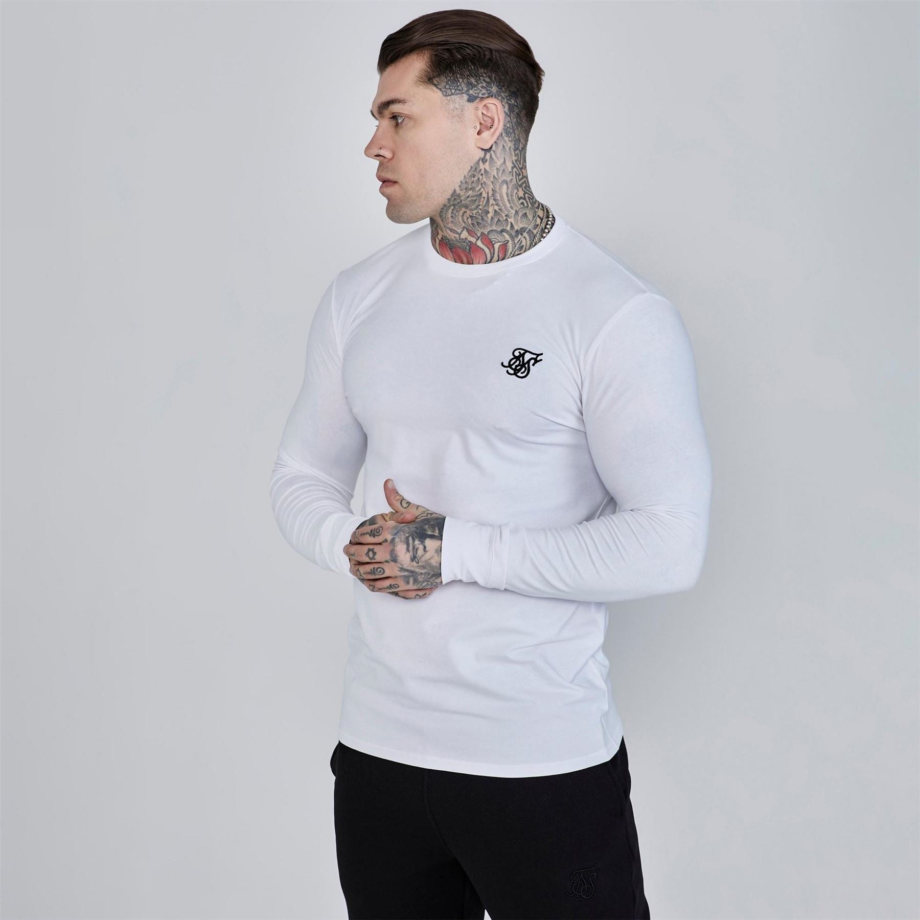 SikSilk Mens Essentials T-Shirt