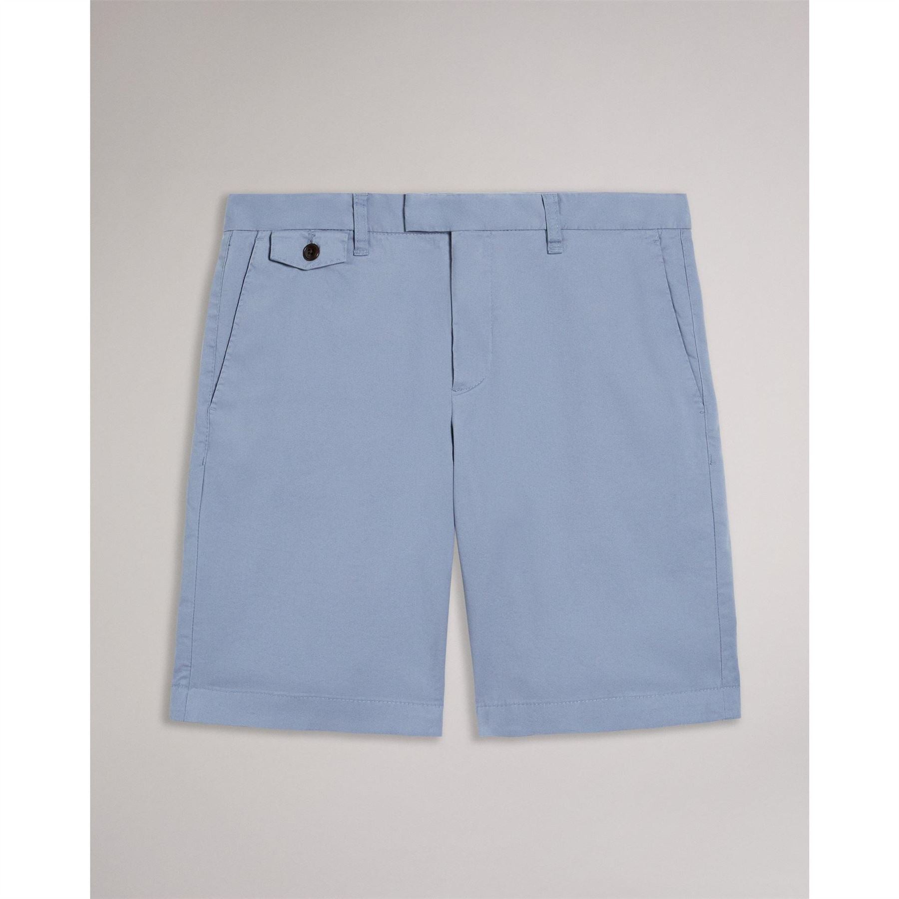 Ted Baker Solid Patterned Chino Shorts