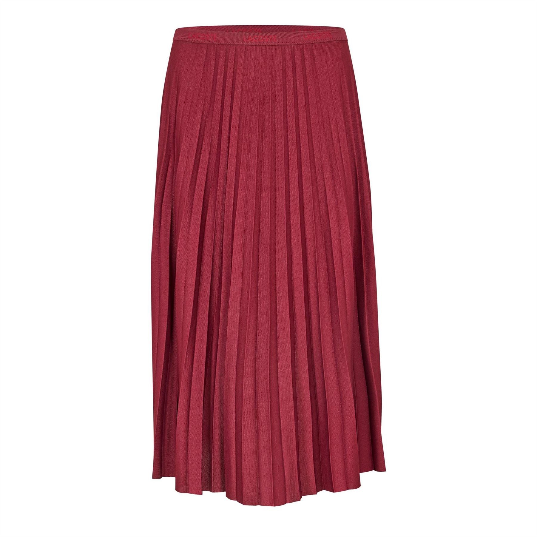 Lacoste Waist Flowing Pleated Skirt