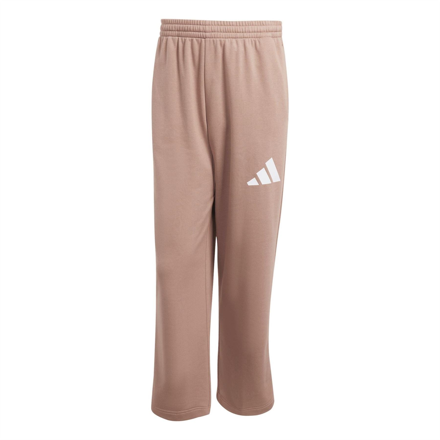 adidas Mens Essentials Wide Leg 3 Bar Logo Joggers