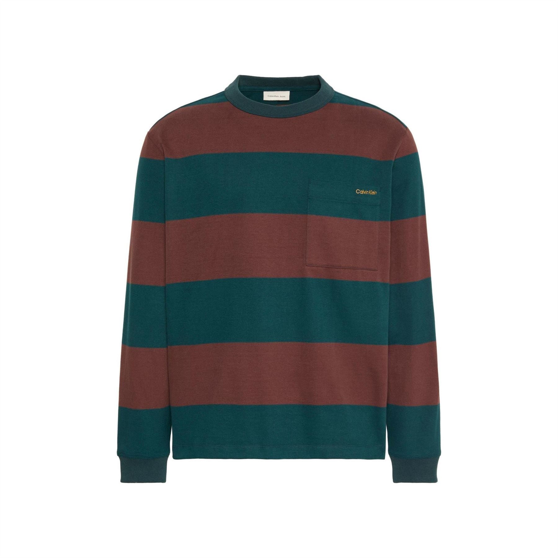 Calvin Klein Jeans Suede Stripe T-Shirt
