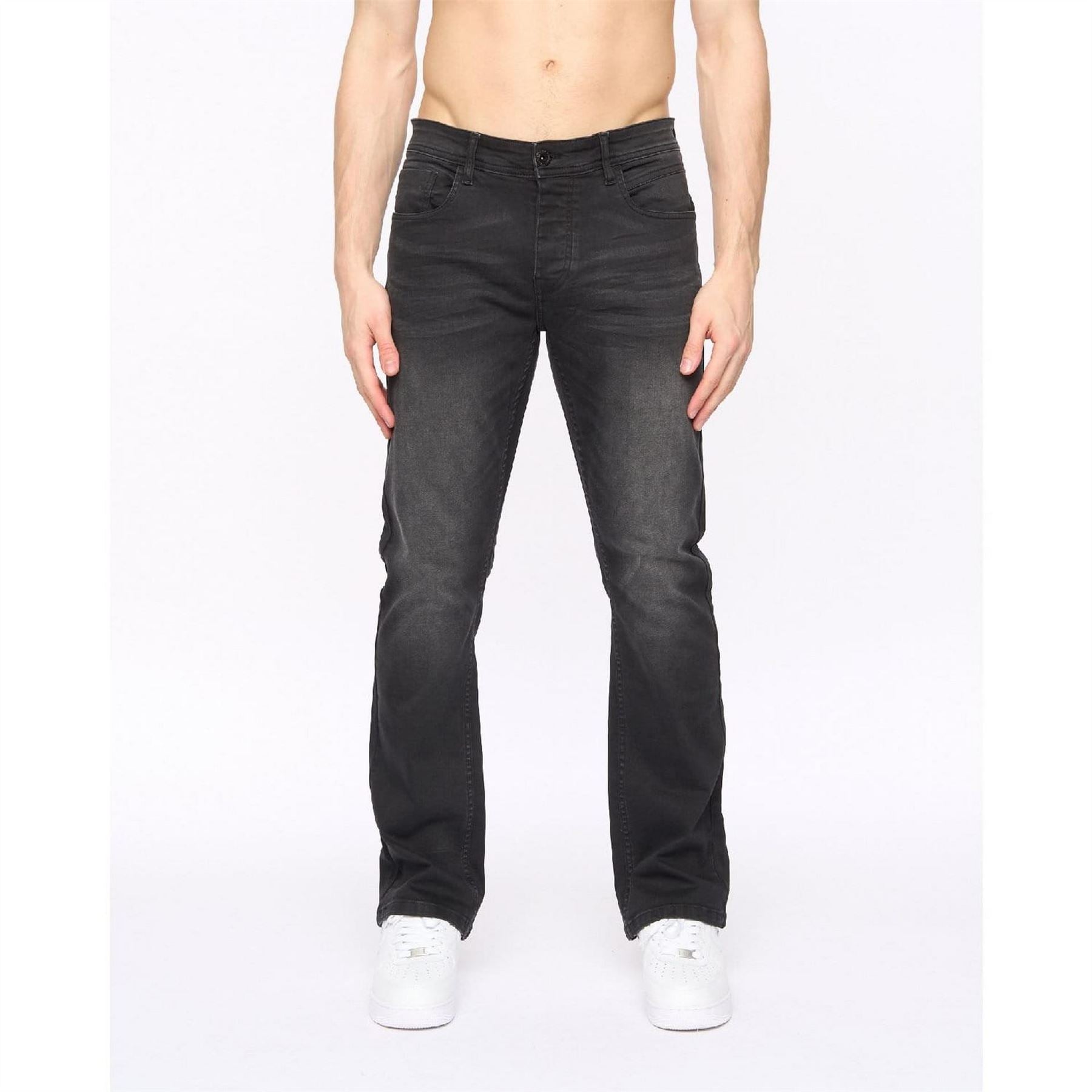 Crosshatch Bootcut Jeans