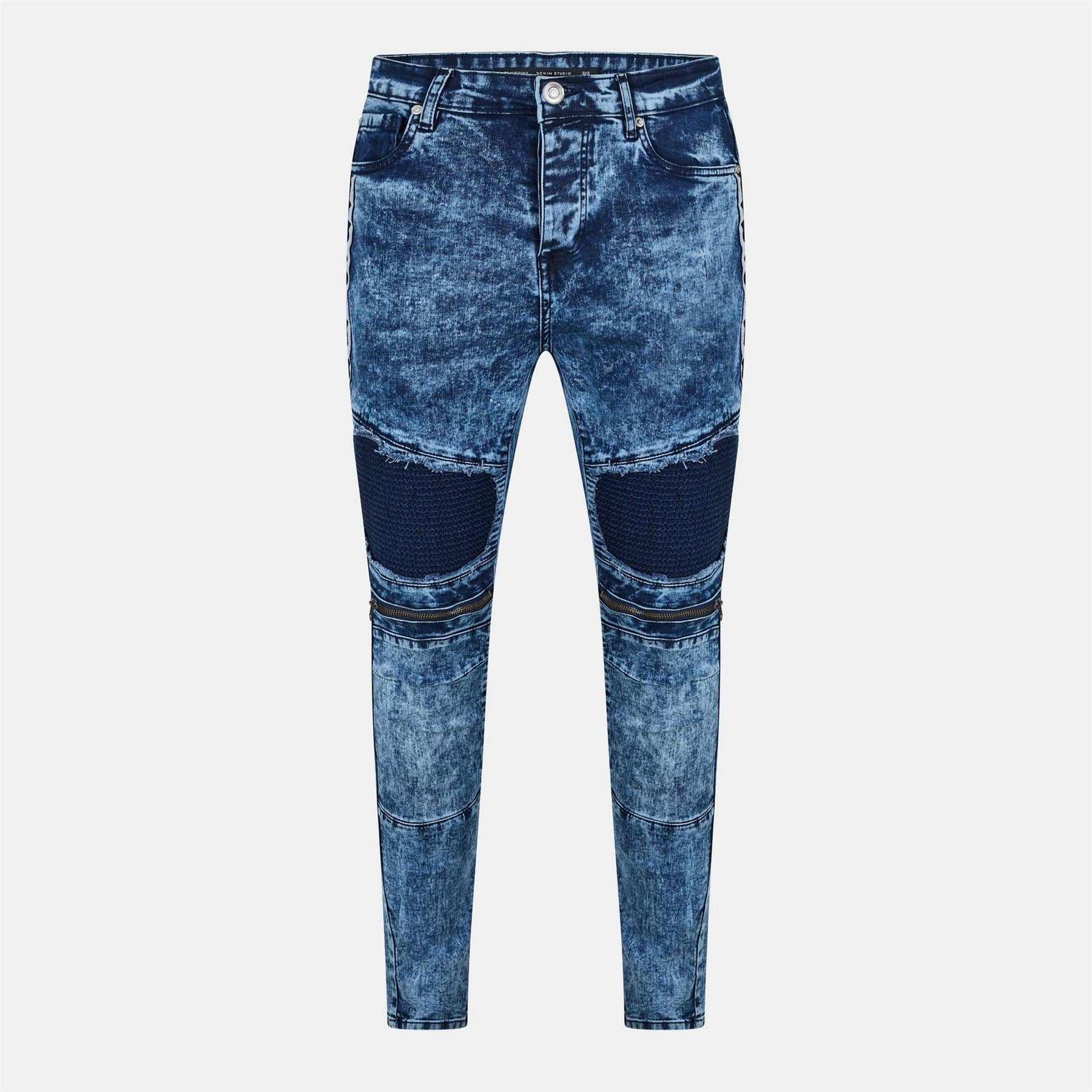 Brave Soul Wash Biker Jean