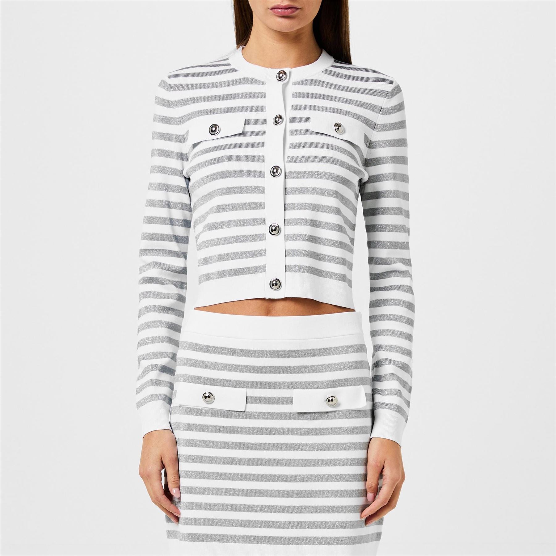 MICHAEL Michael Kors Zebra Cardigan