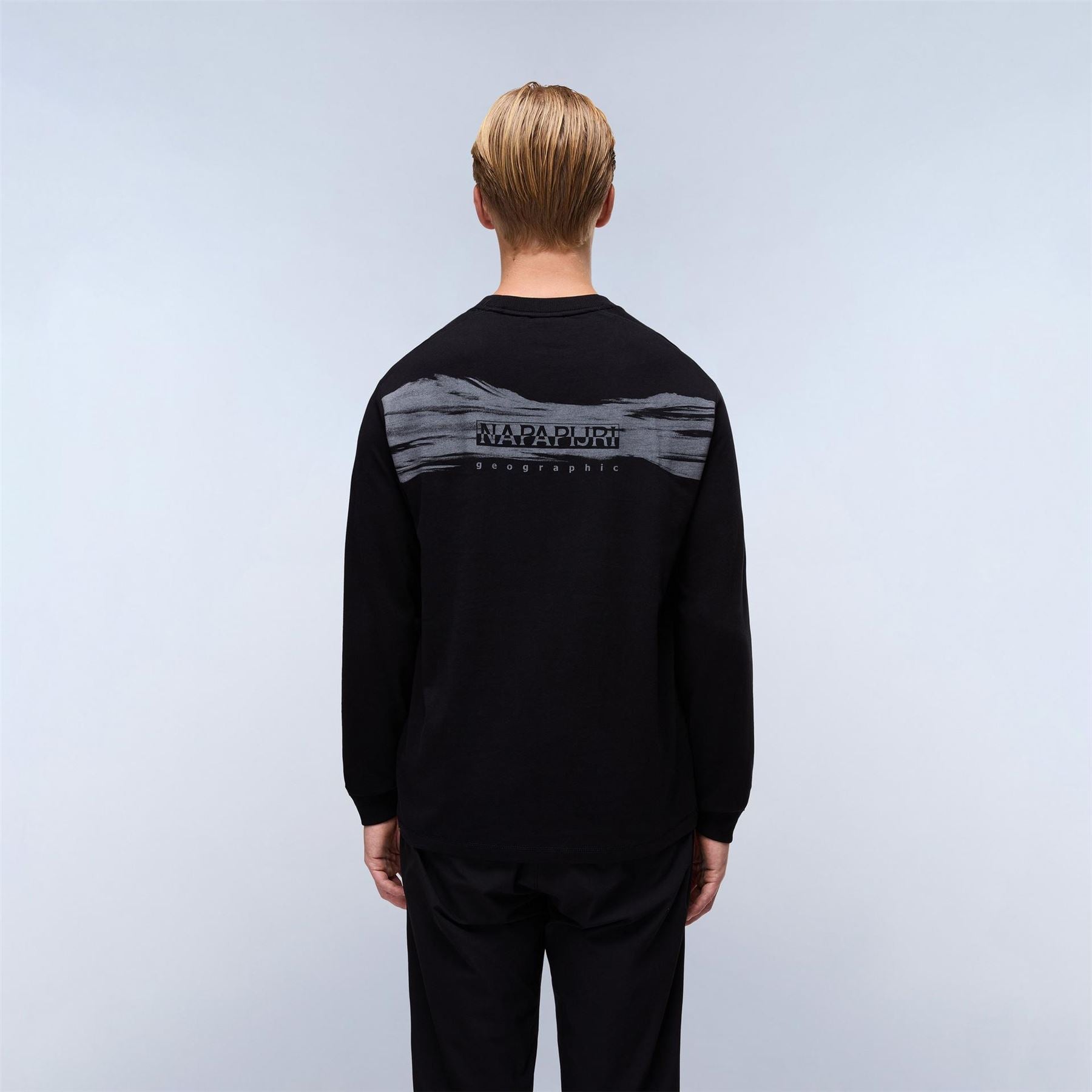 Napapijri Napa Back Graphic Long Sleeve T-Shirt
