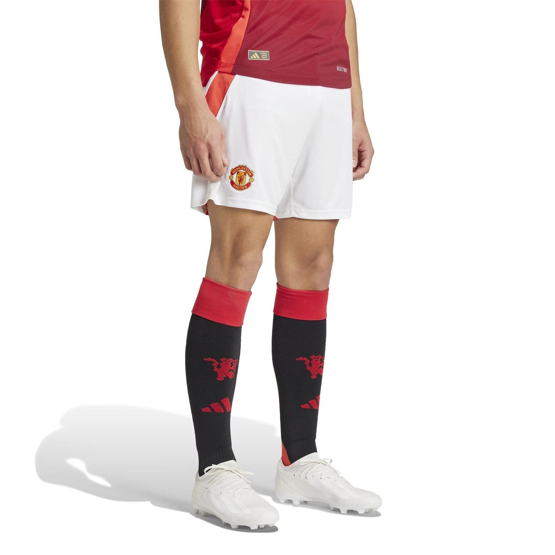 adidas Manchester United Home Shorts 2024 2025 Adults