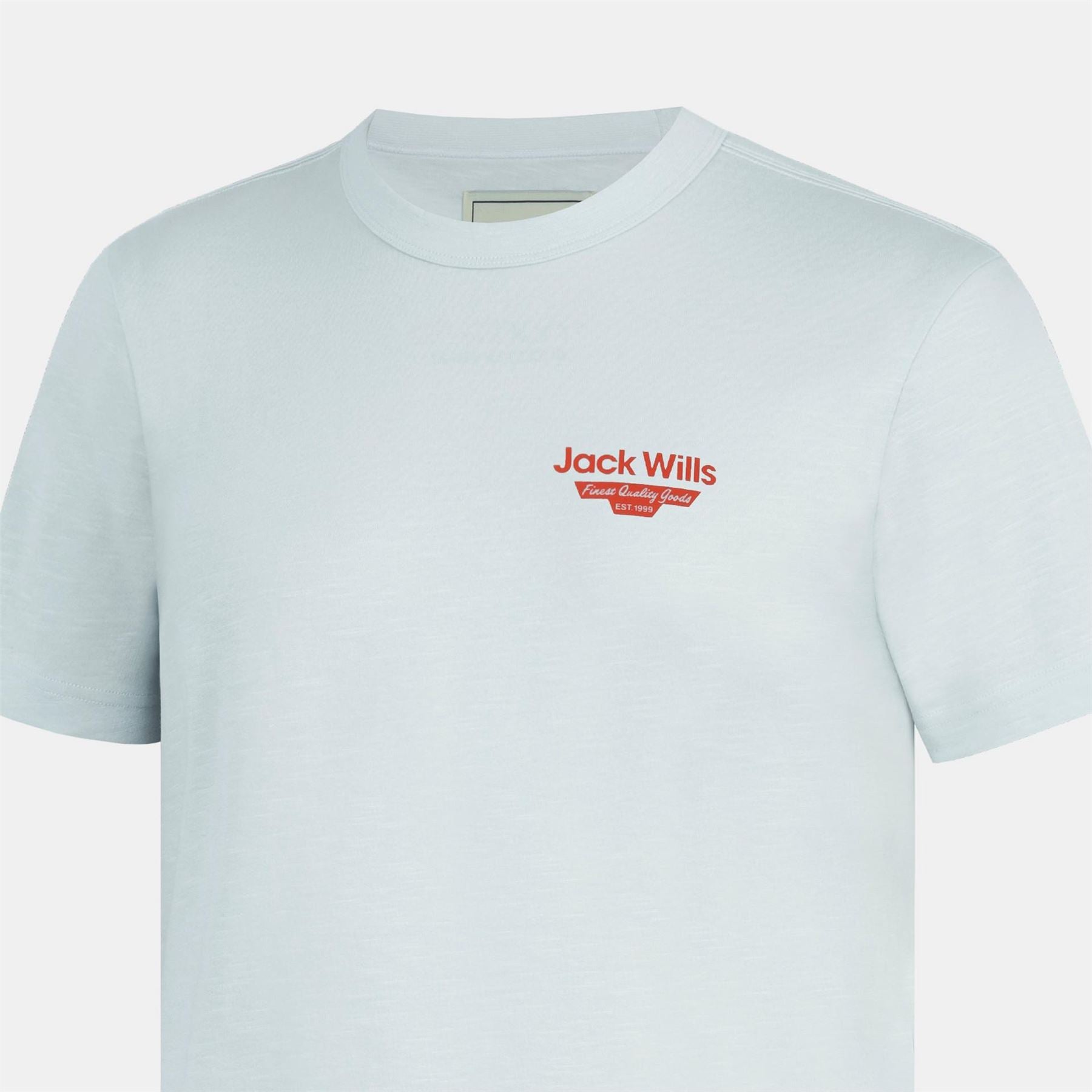 Jack Wills Staple Cotton Short Sleeve Crew Neck T-Shirt