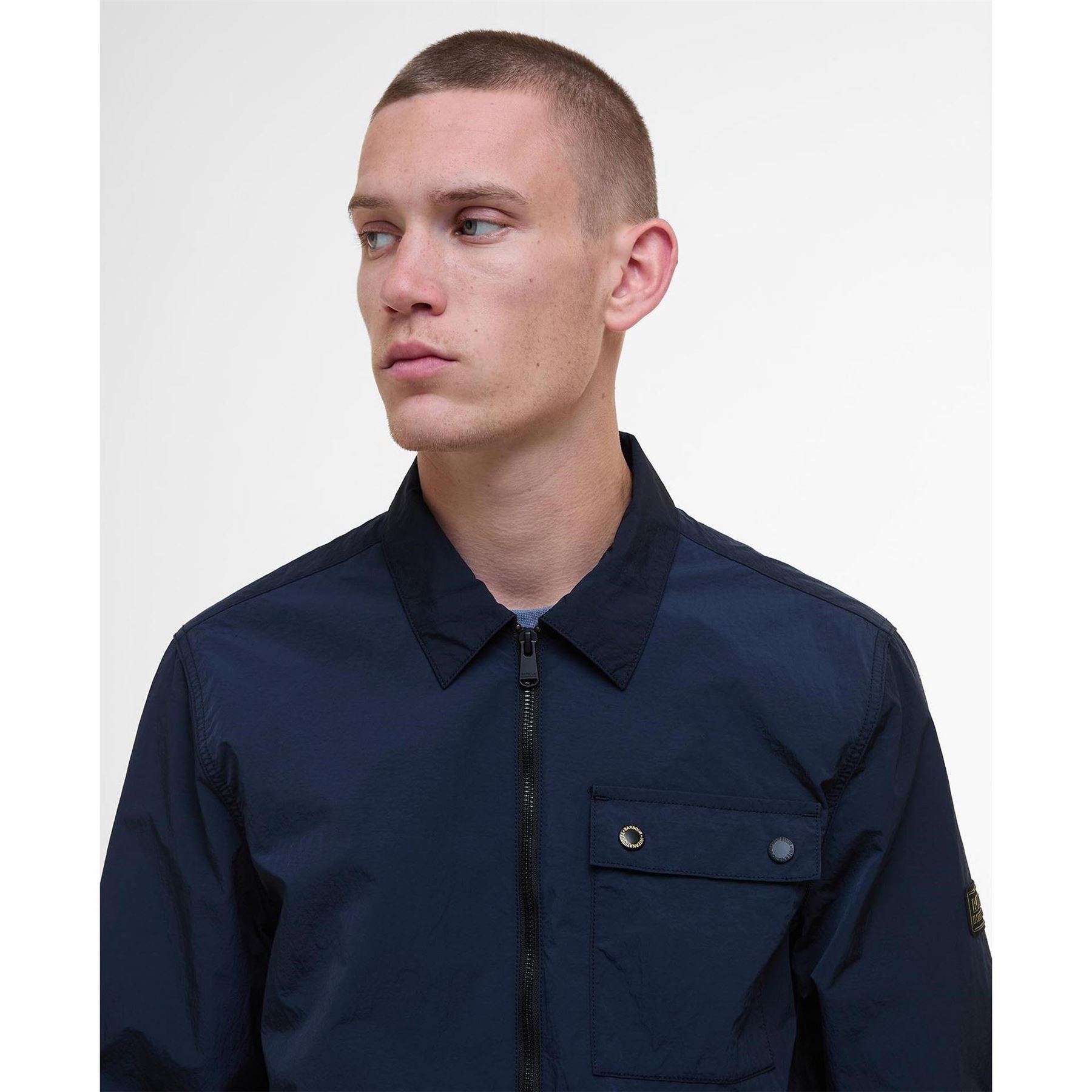 Barbour International Inline Zip Through Overshirt