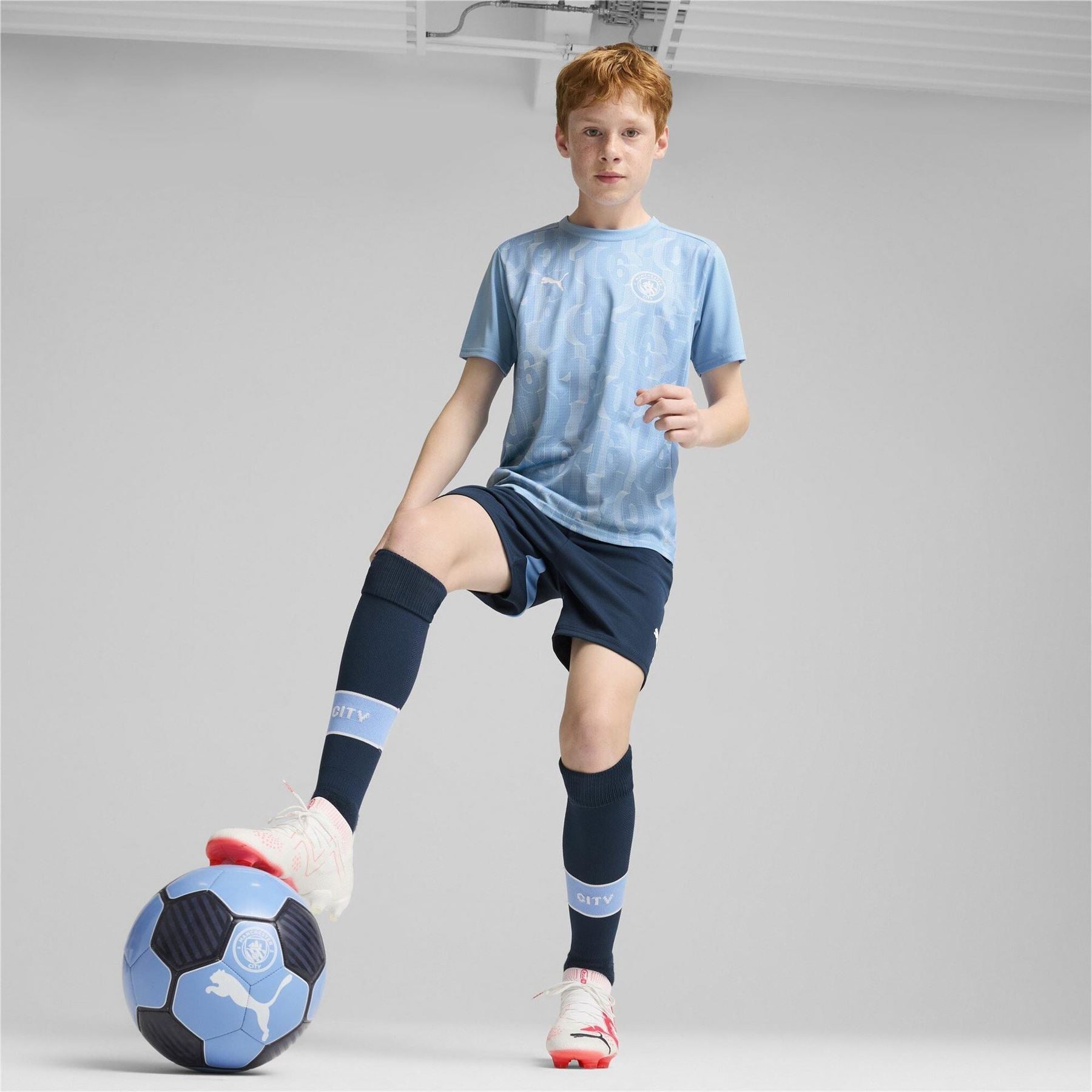 Puma City Prematch Shirt 2024 2025 Junior