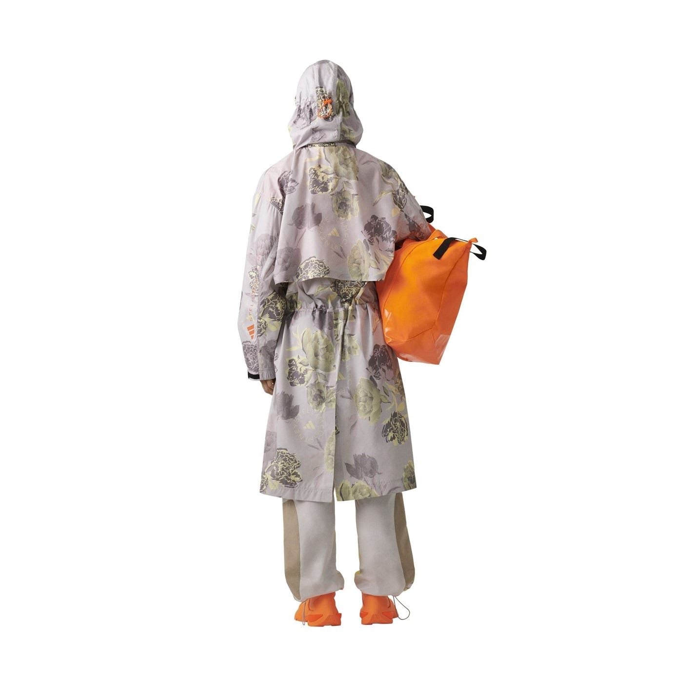 adidas Floral Patterned Hooded Parka Jacket