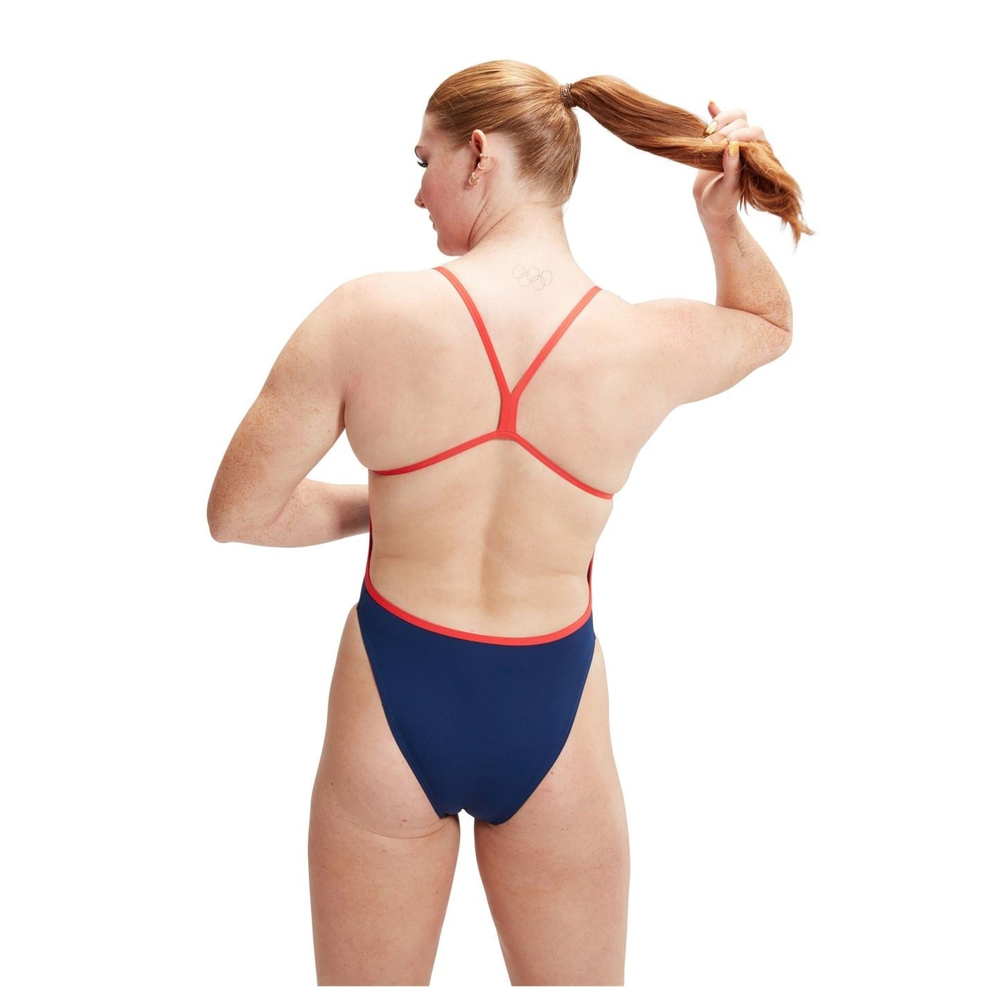 Speedo Womens Placement Digital Vback