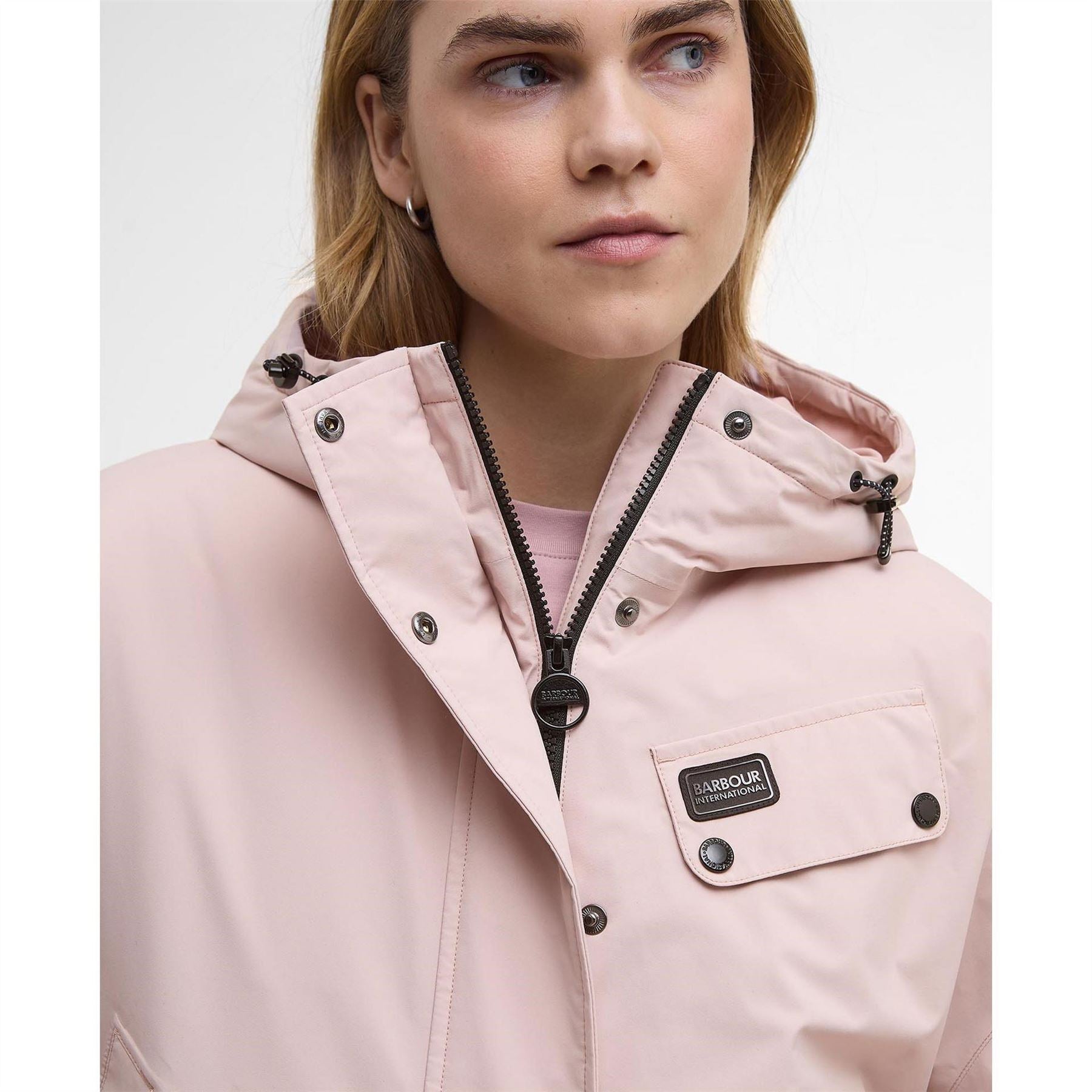 Barbour International Cropped Waterproof Jacket