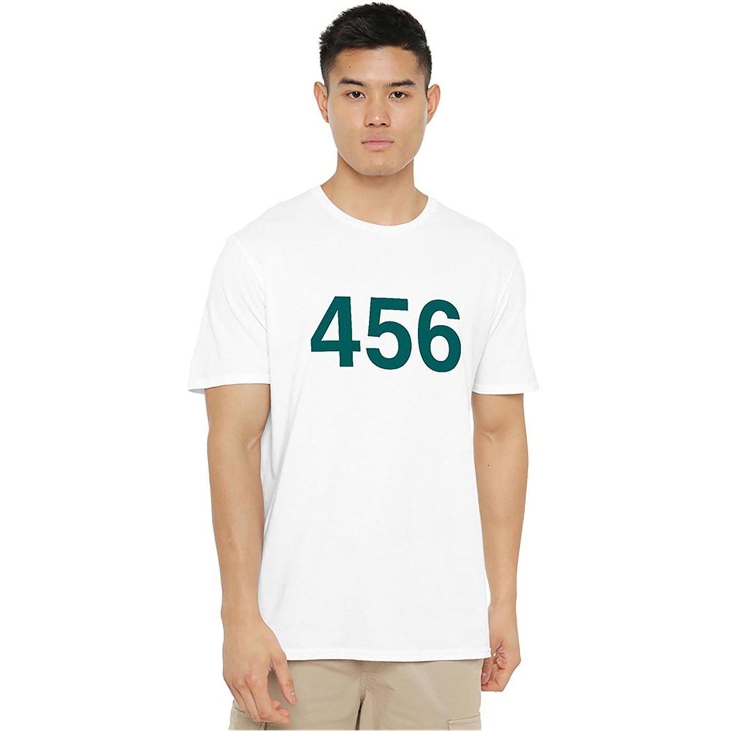 Squid Game Regular Fit Crew Neck Short Sleeve Shirt