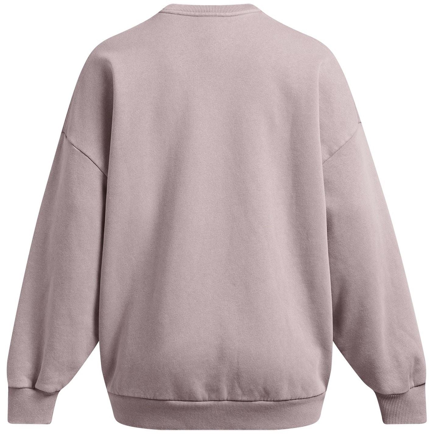 Under Armour Icon Crew Neck Ribbed Collar Long Sleeve Sweatshirt