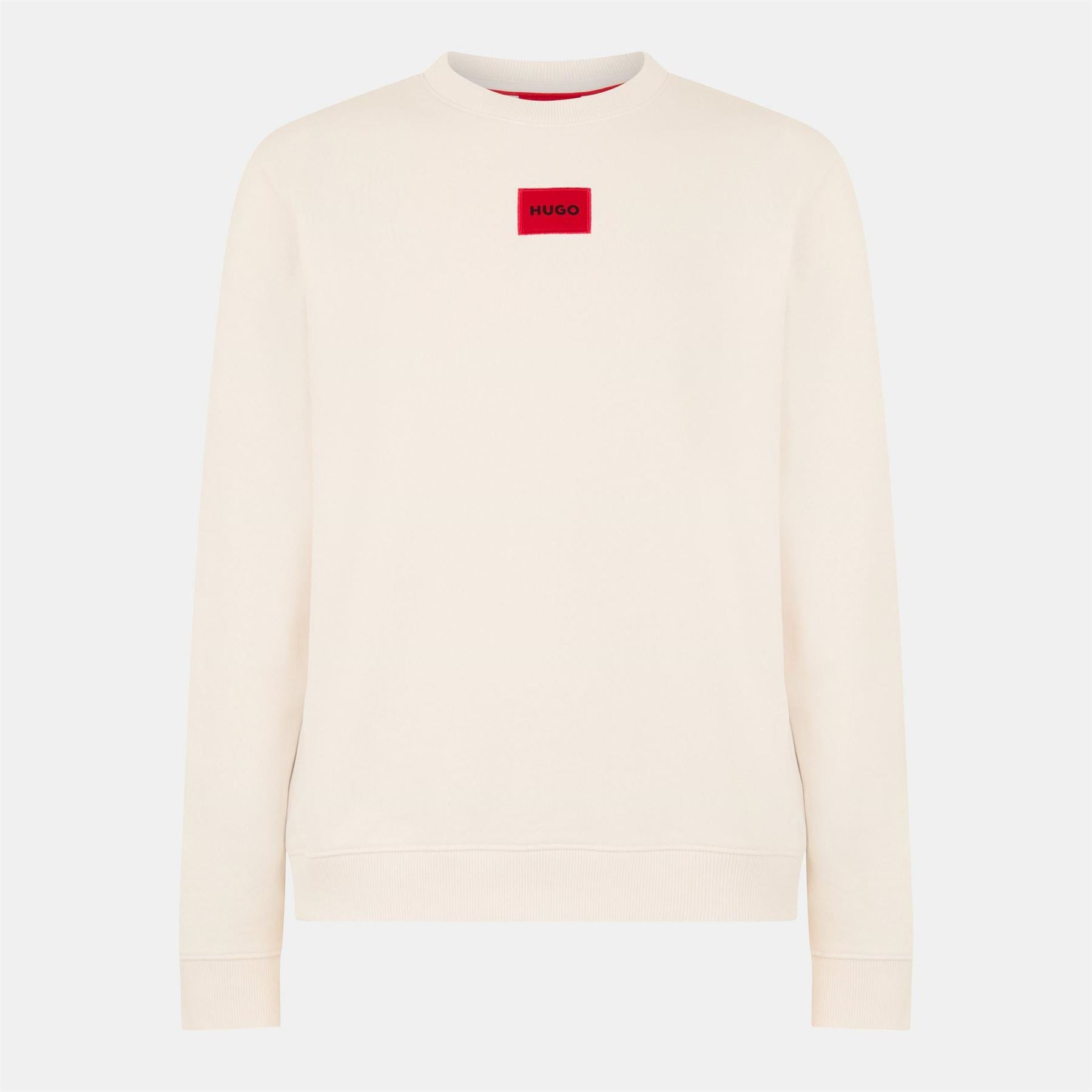 Hugo HUGO Long Sleeve Contemporary Sweatshirt   Crew Neck (Diragol)