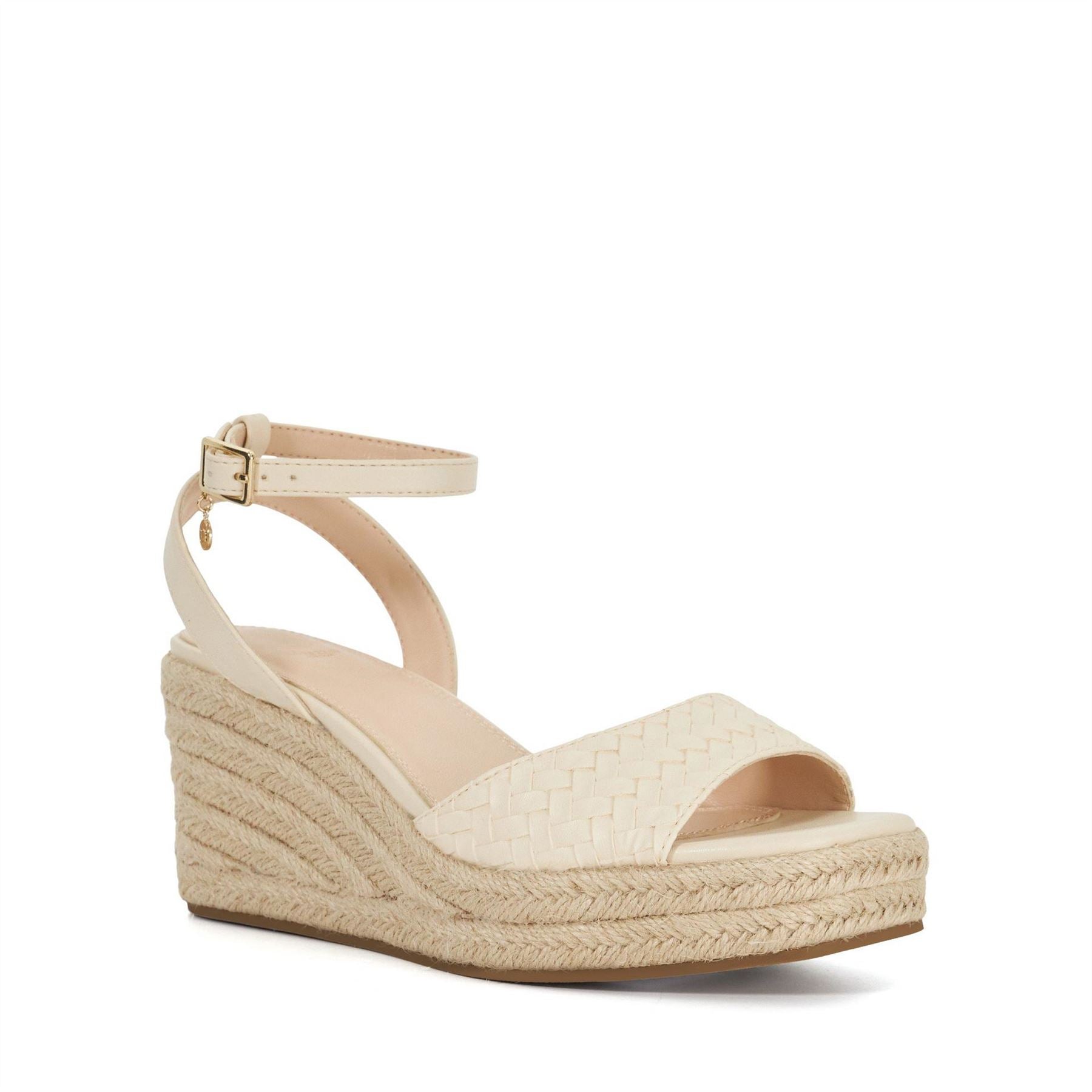 Dune London Kerries High Heel Wedge Espadrille Sandals