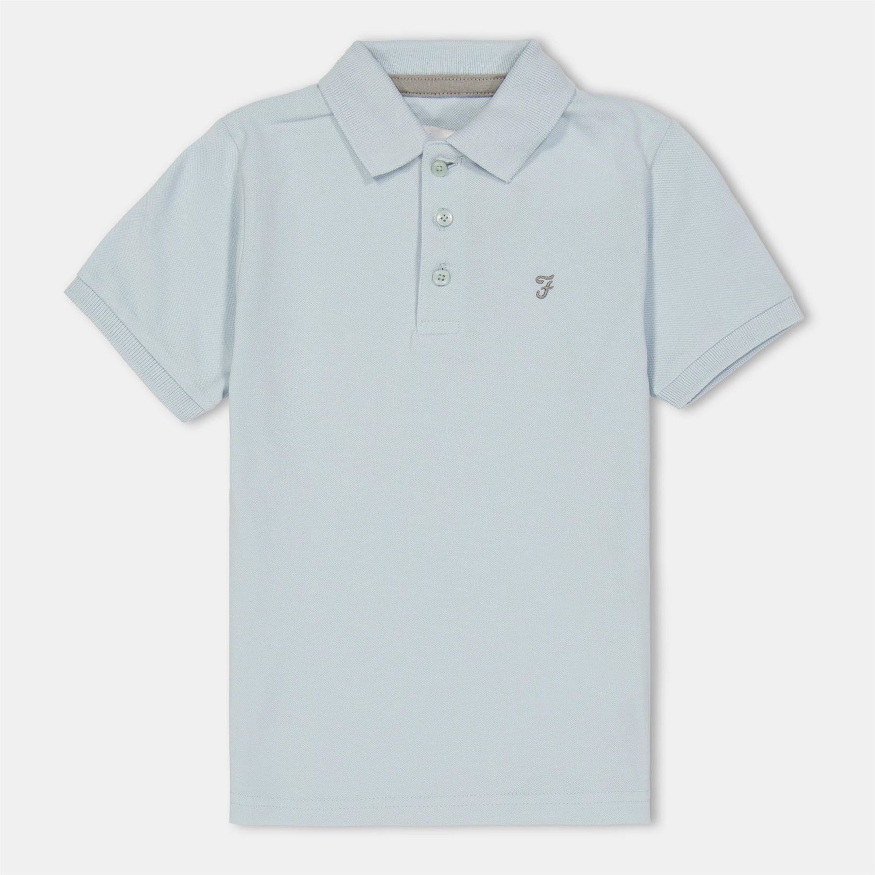 Farah Kids Bugsworth Short Sleeve Polo Shirt