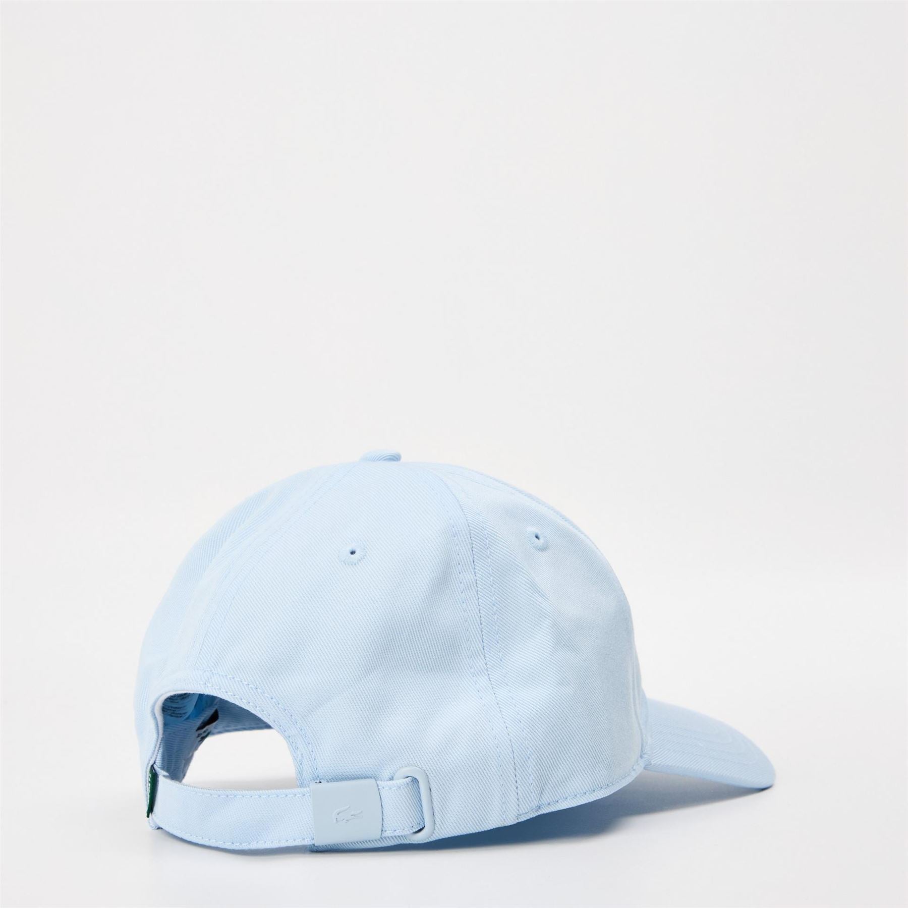 Lacoste Organic Crocodile Print Curved Brim Dad Cap