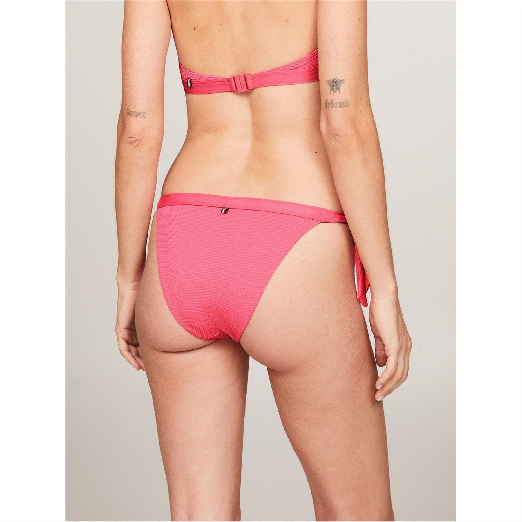 Tommy Hilfiger Logo Tie Side Bikini Bottoms