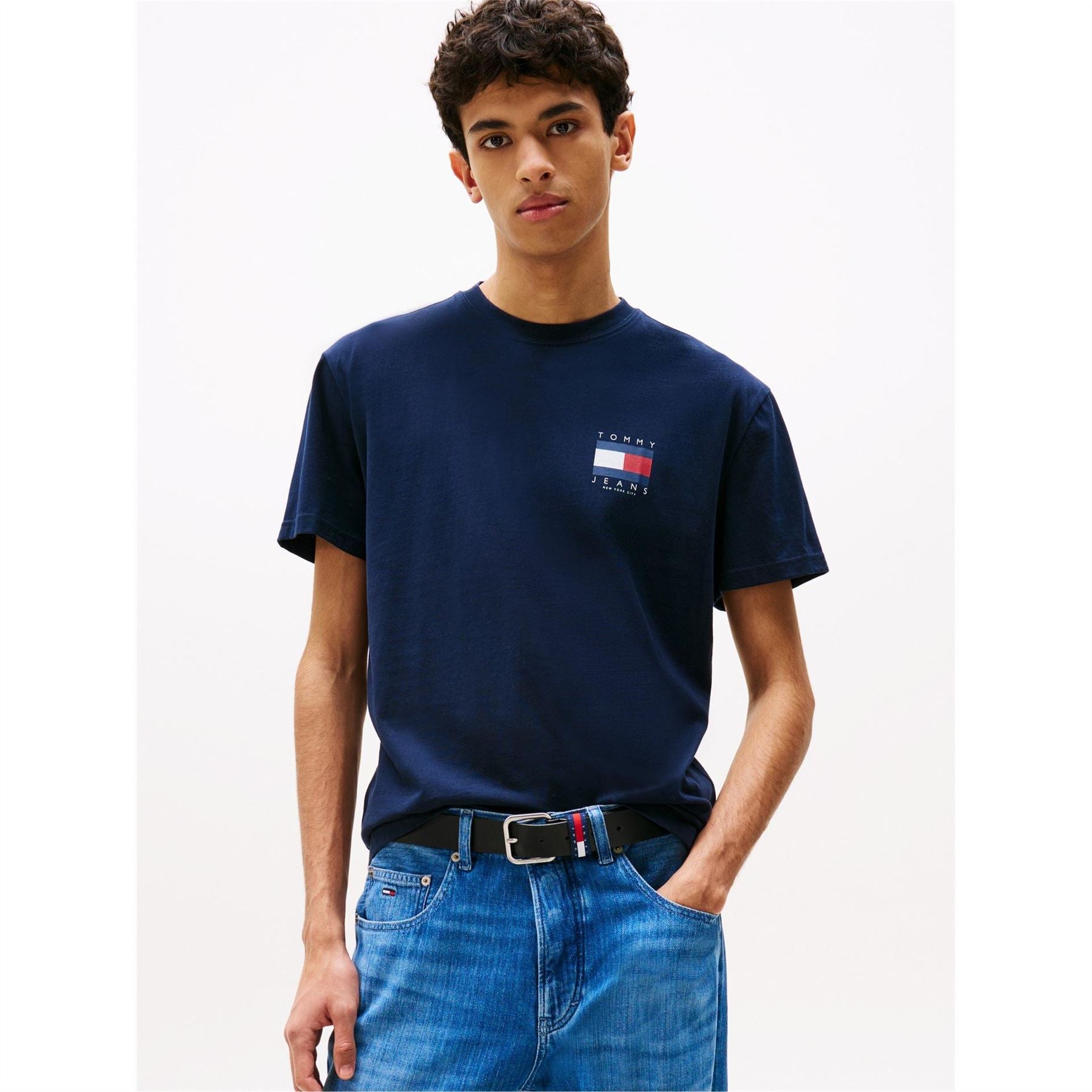 Tommy Jeans Flag Logo T-Shirt