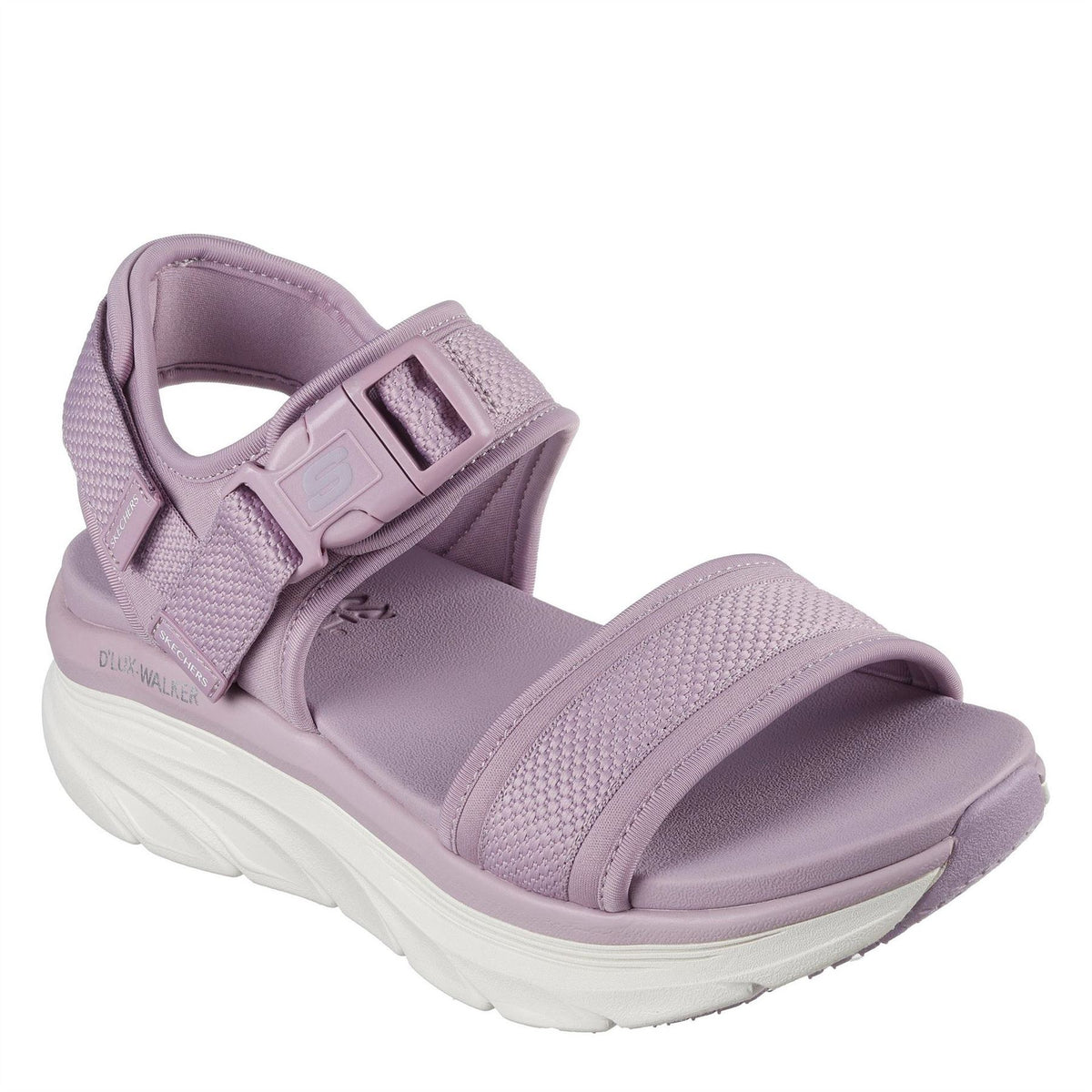 Skechers Womens Buckle Double Band Sling Sports Sandals