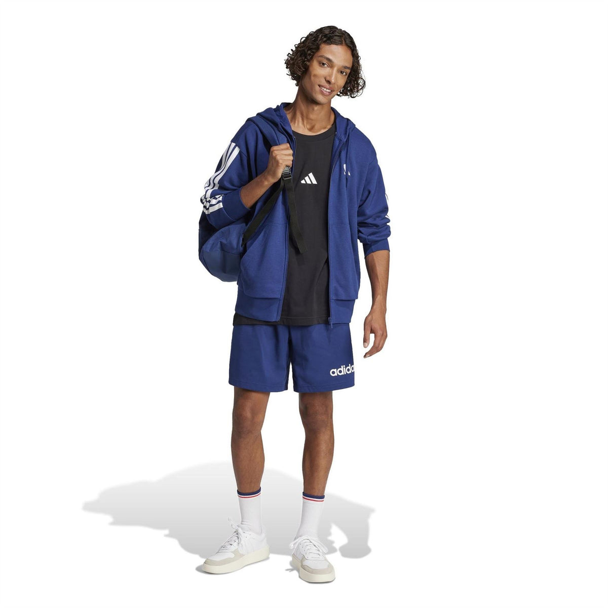 adidas Mens Essentials Linear Single Jersey Shorts