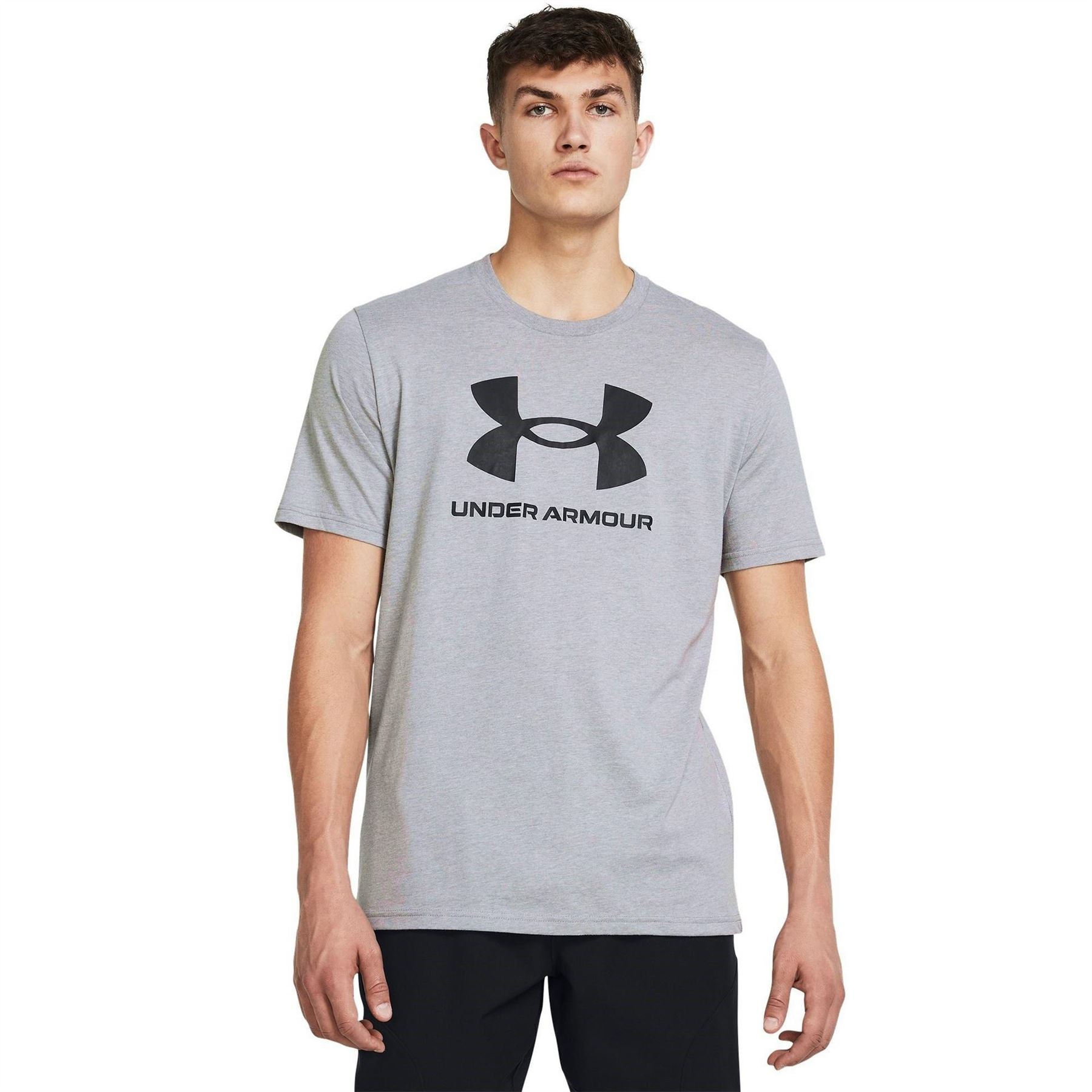 Under Armour Sport Style Logo Crew Neck Short Sleeve T-Shirt
