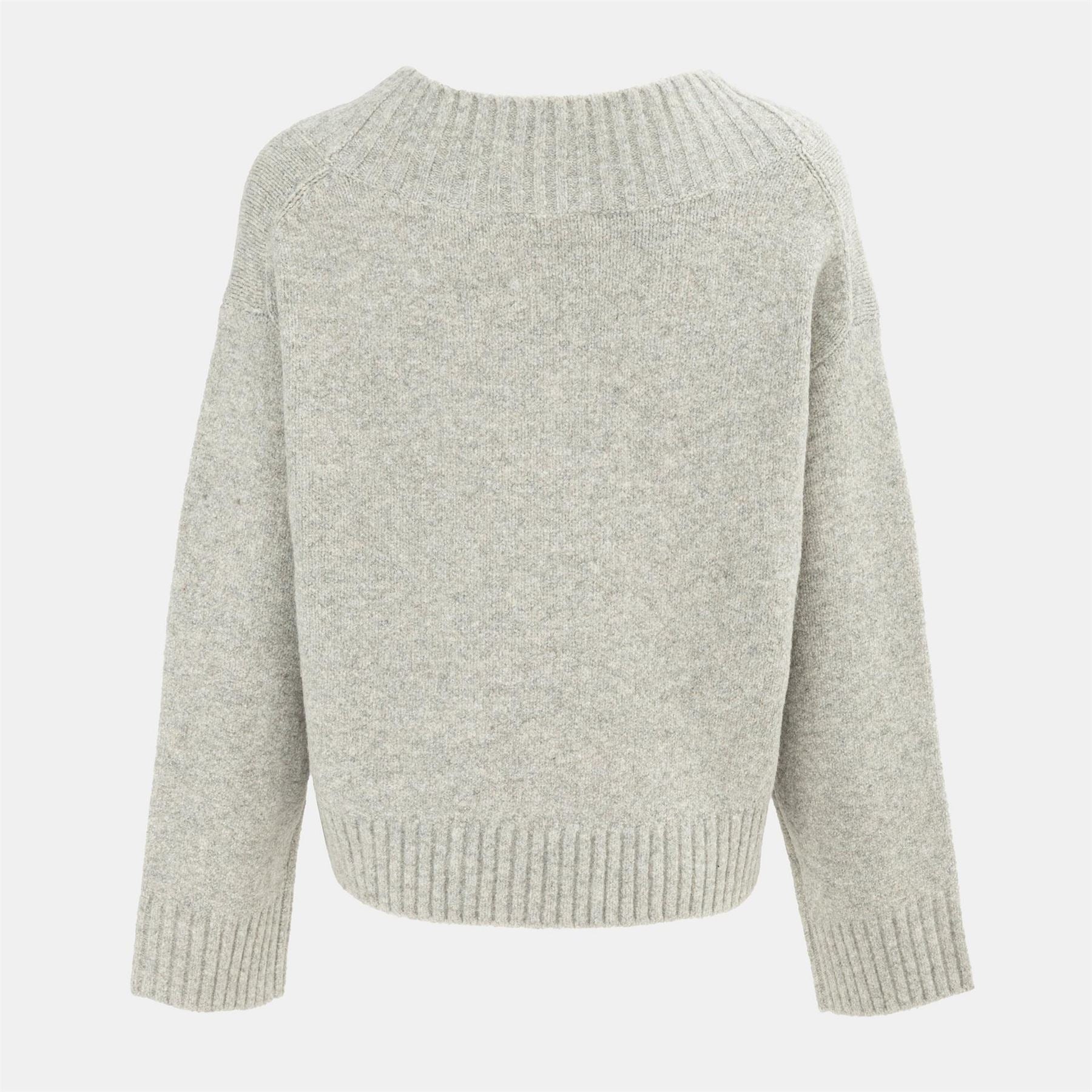 Miso Womens V Neck Knit Jumper