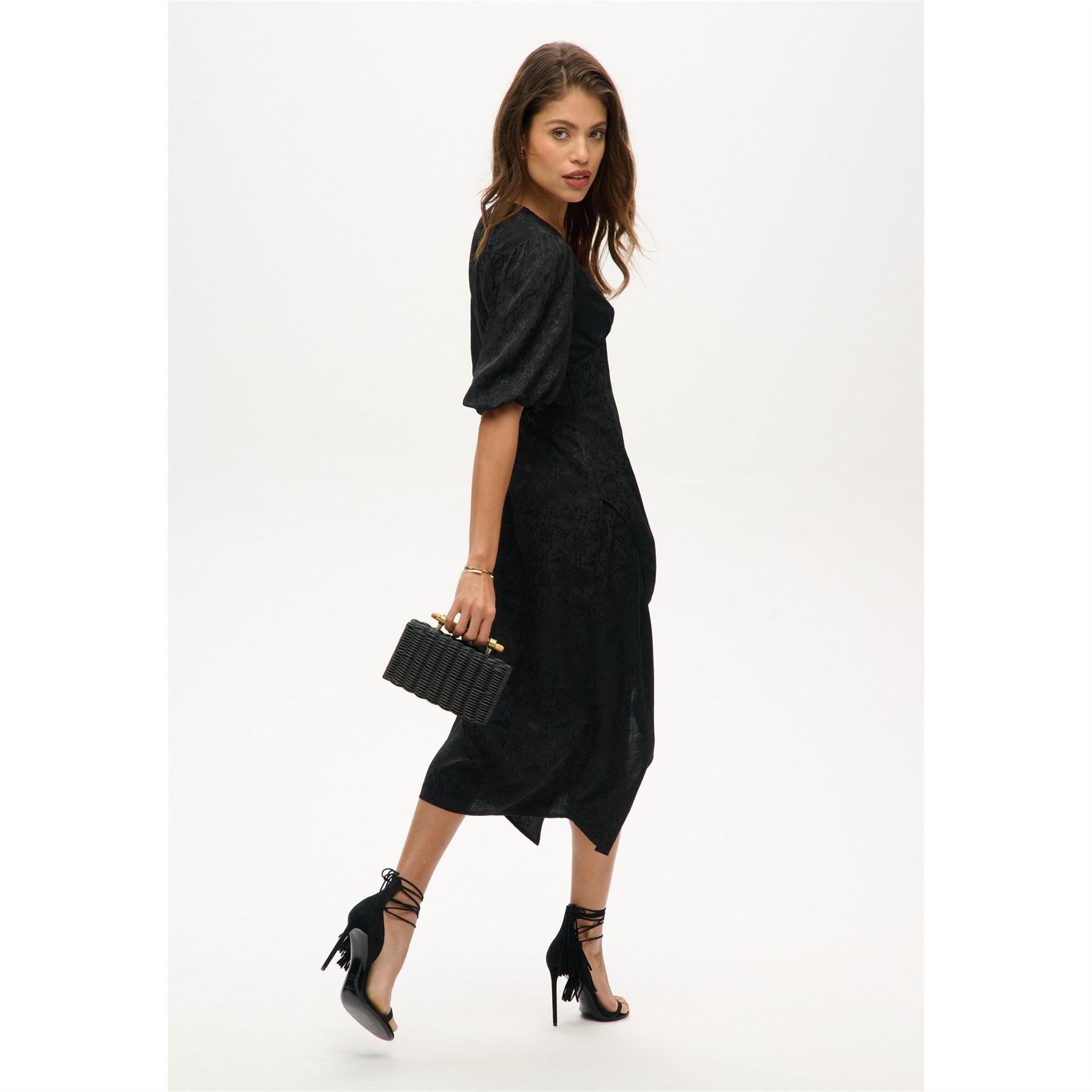 Superdry Short Sleeve Midi Tea Dress