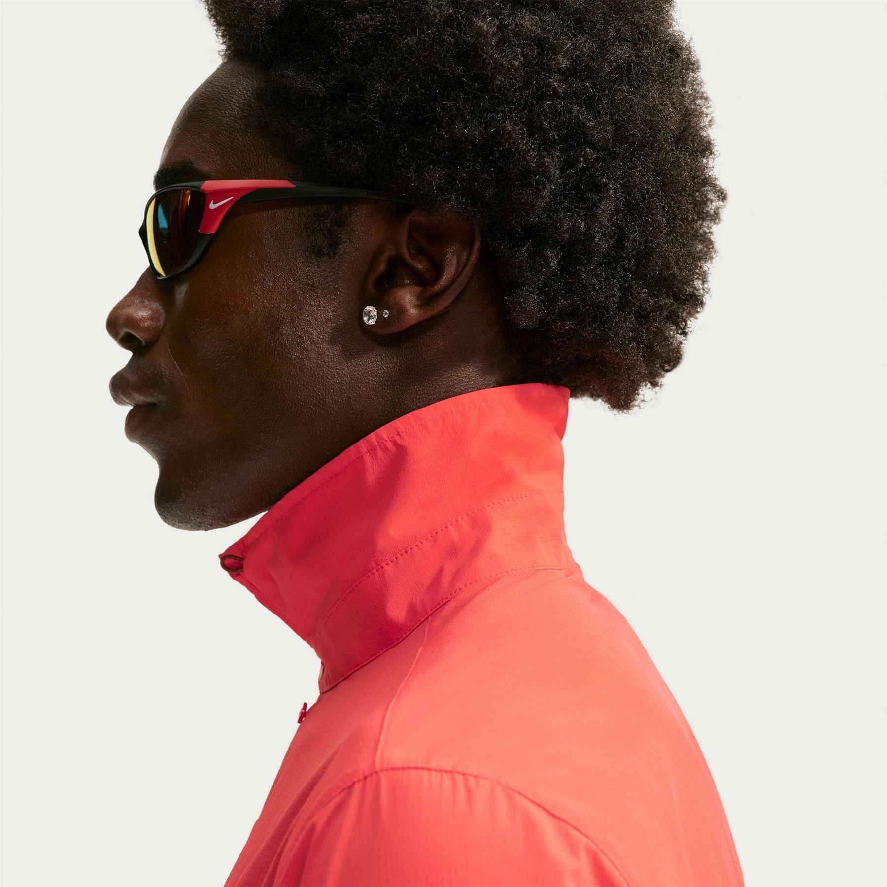 Nike Half Zip Long Sleeve Running T-Shirt