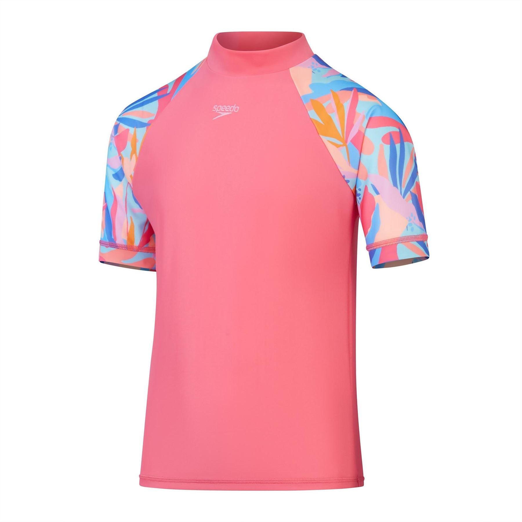 Speedo Short Sleeve One Piece Swimsuit