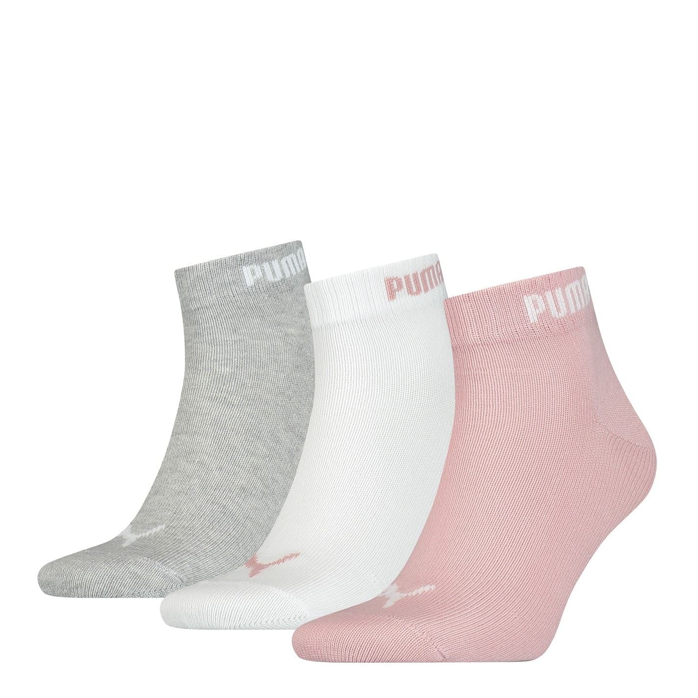 Puma Quarter Socks   3 Pack