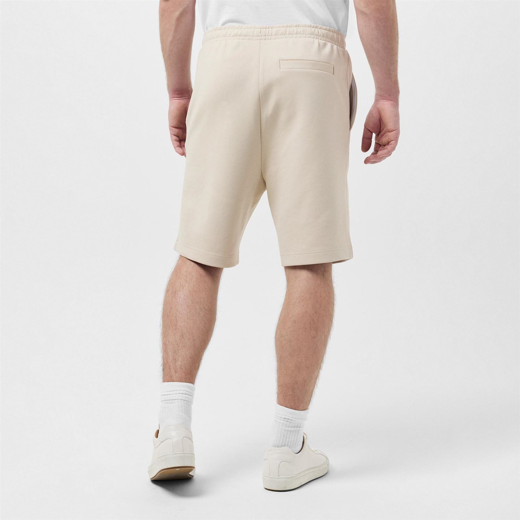 Boss Solid Patterned Sweat Shorts