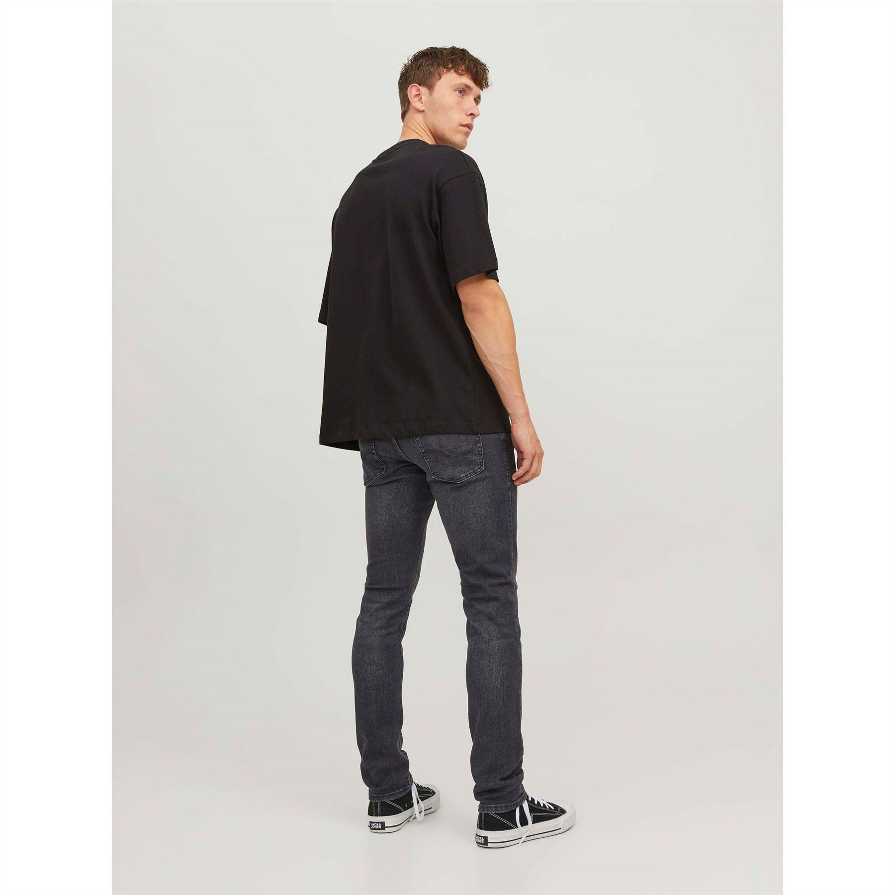 Jack and Jones Glenn Original Mid Rise Slim Fit Jeans