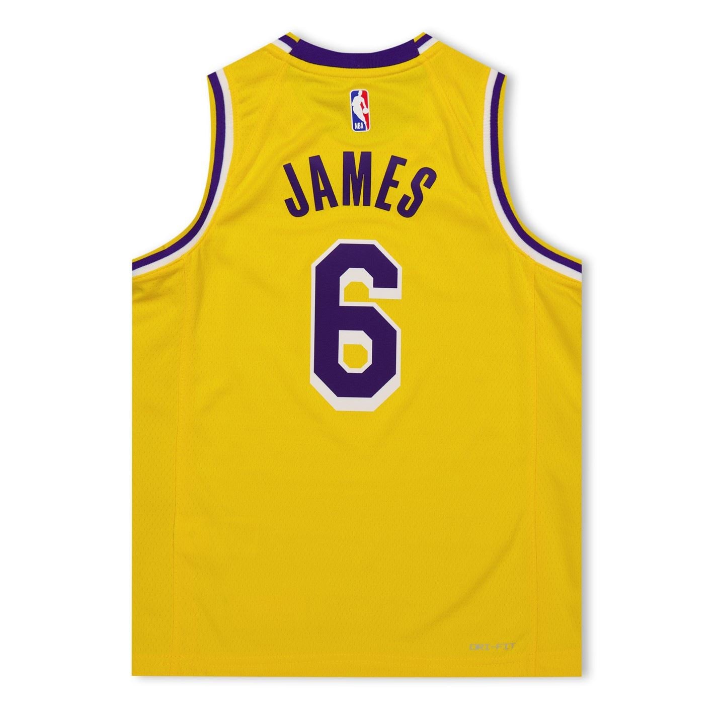 NBA Los Angeles Lakers Lebron James Jersey Juniors