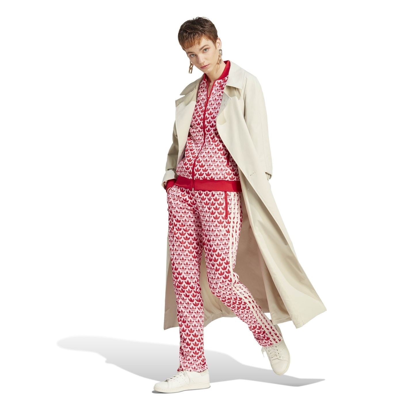 adidas Originals Regular Fit Crew Neck Athletic Top