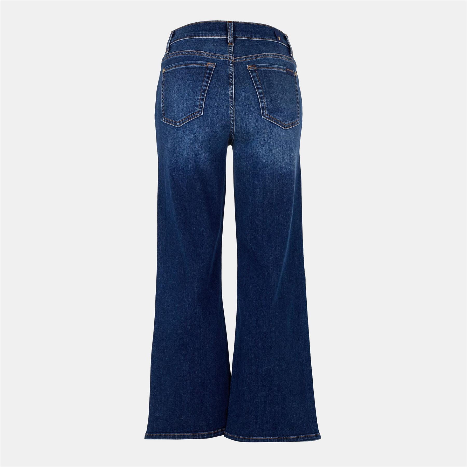 7 For All Mankind Cropped Alexa Straight Leg Jeans