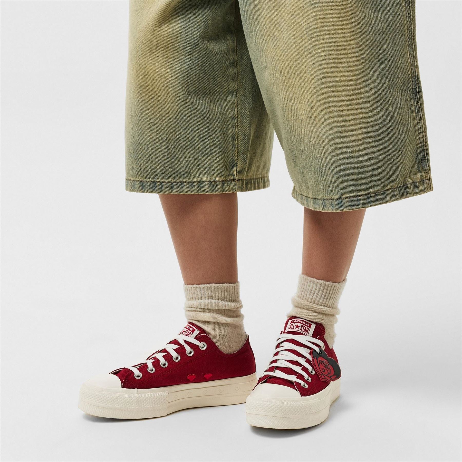 Converse Chuck Taylor All Star Platform Canvasas Low Top Shoes