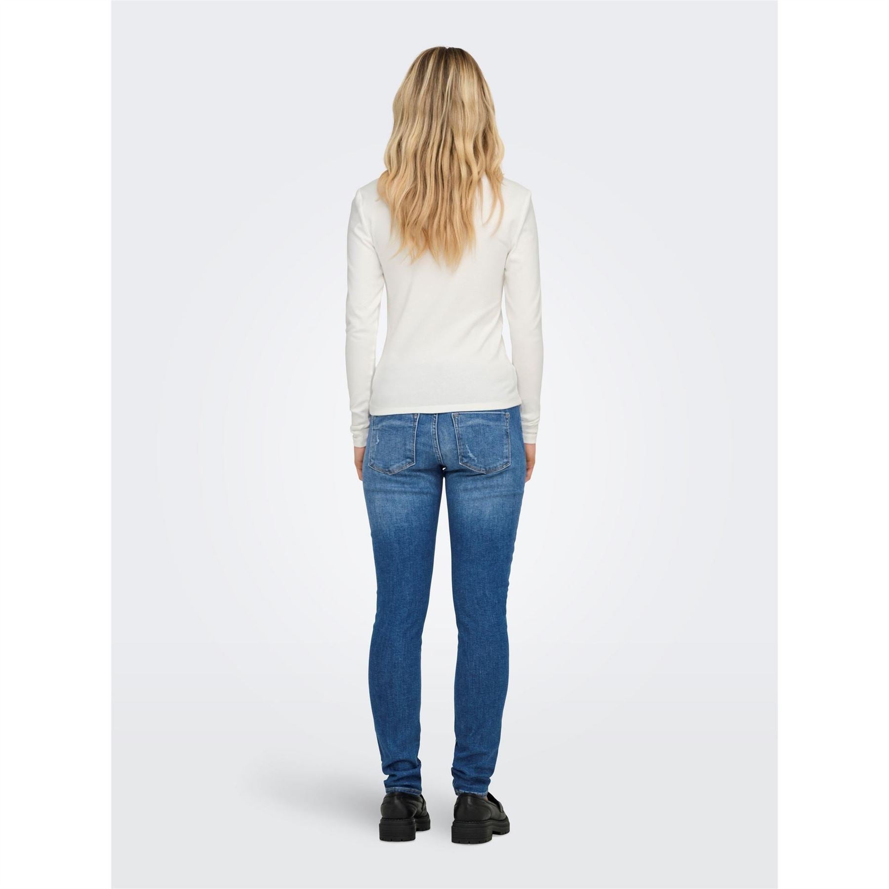 Only Crew Neck Long Sleeve Regular Fit T-Shirt