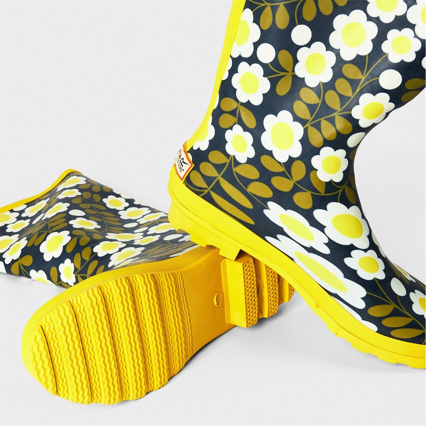 Regatta Graphic Print Block Heel Wellington Boots