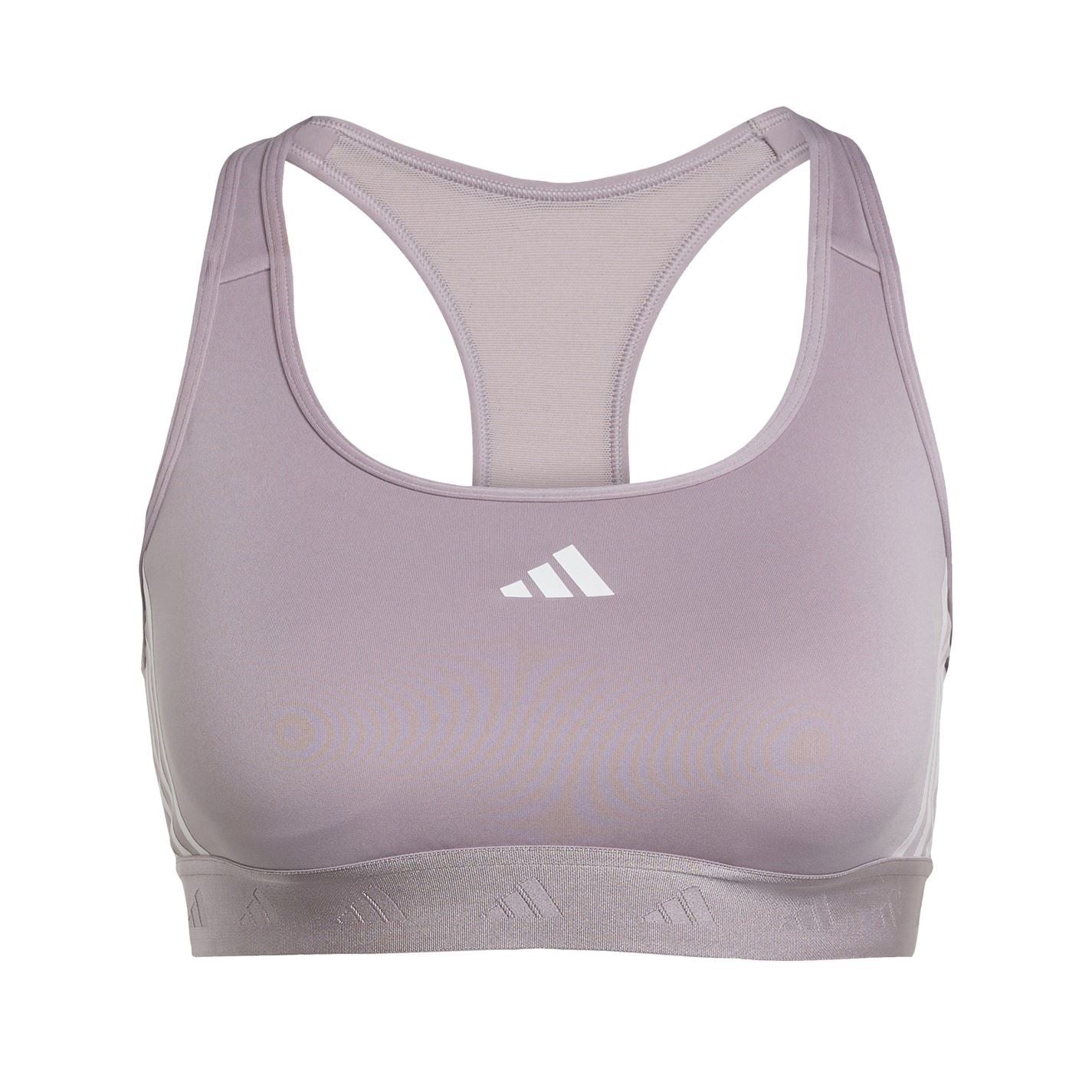 adidas Scoop Neck Compression Sports Bra