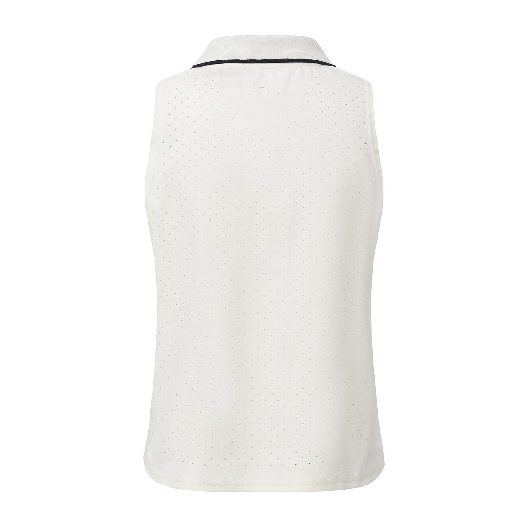 Slazenger Sleeveless Polo Neck Performance Vest