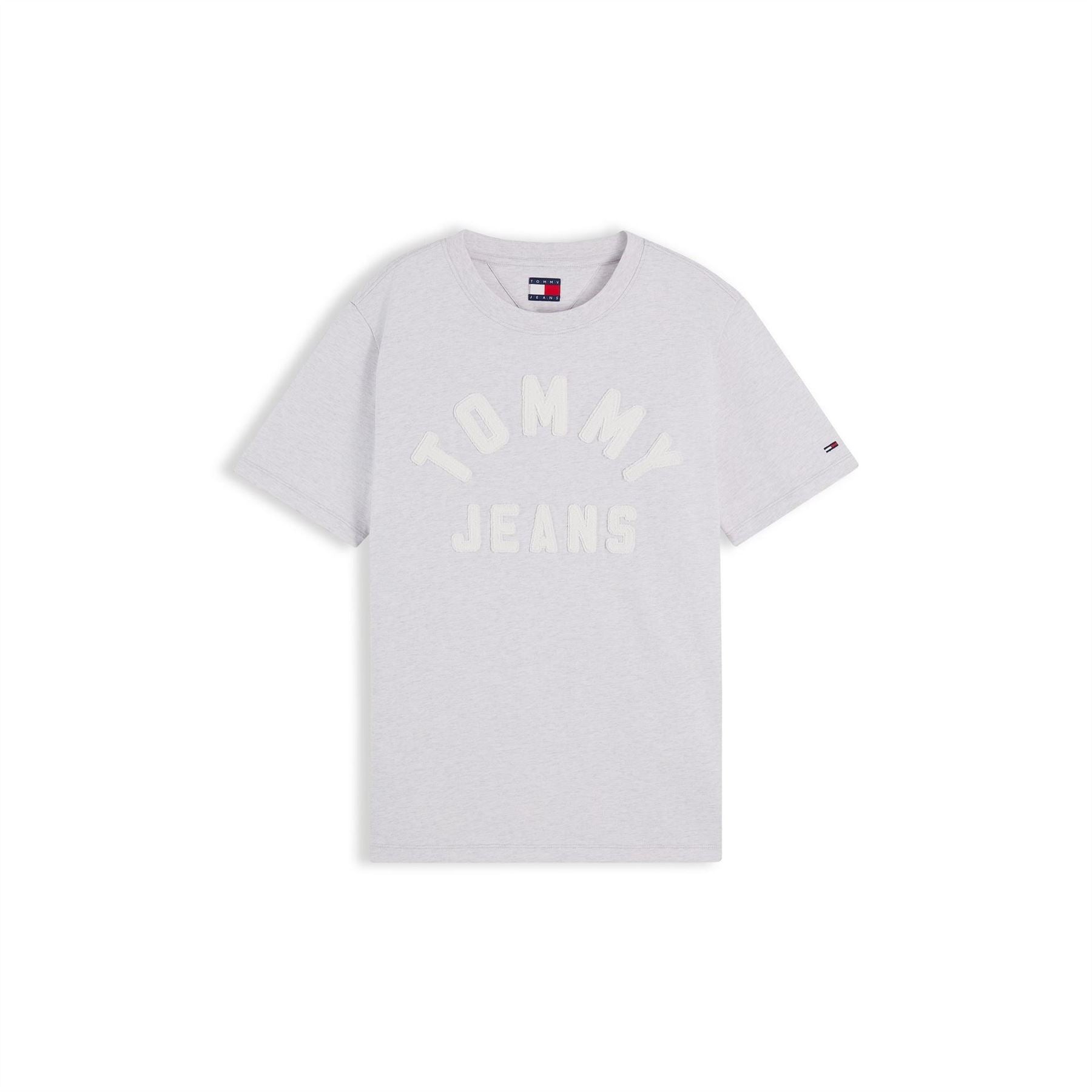 Tommy Jeans Arch Cotton Crew Neck Short Sleeve T-Shirt
