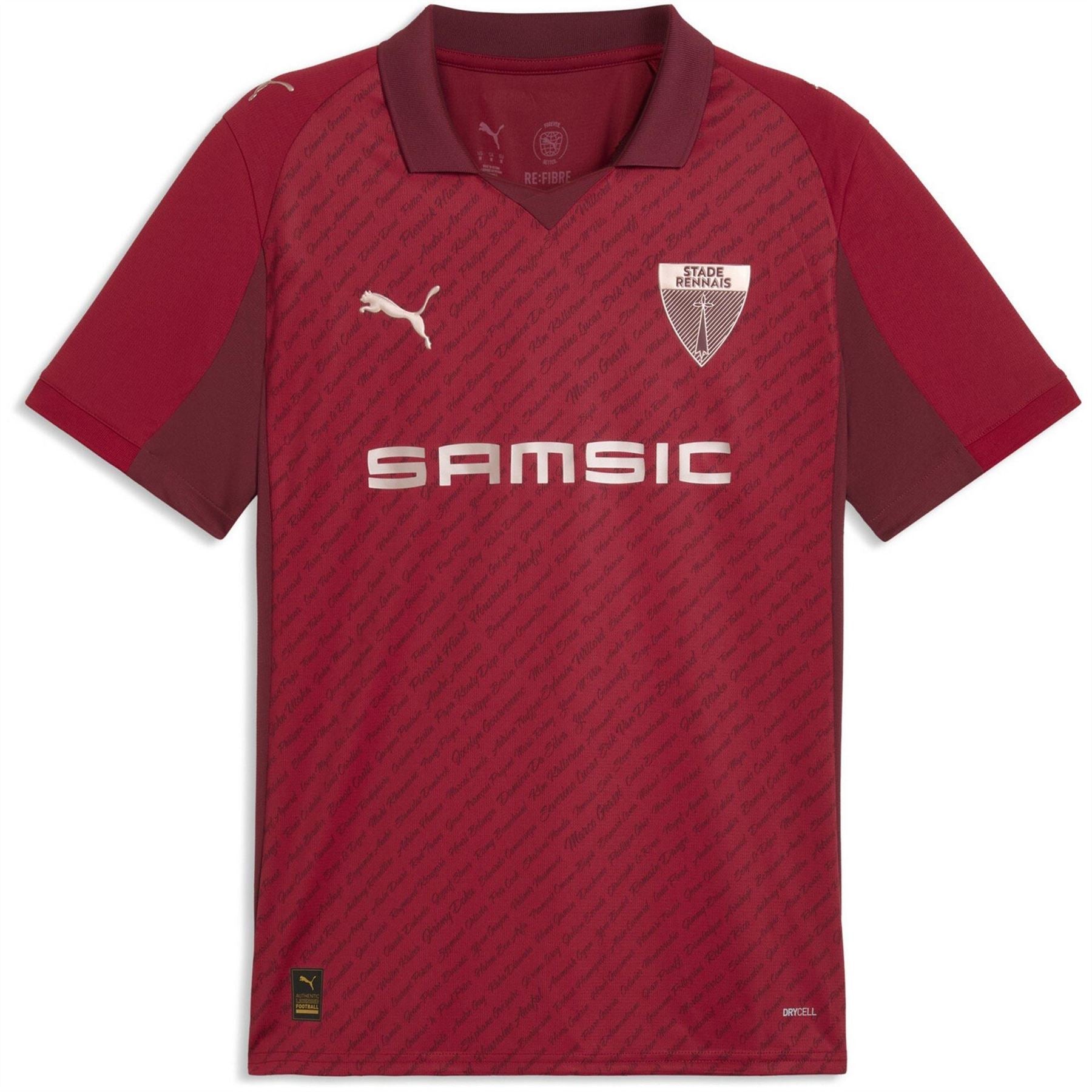 Puma Puma Stade Rennes 125th Home Kit 2025 2026